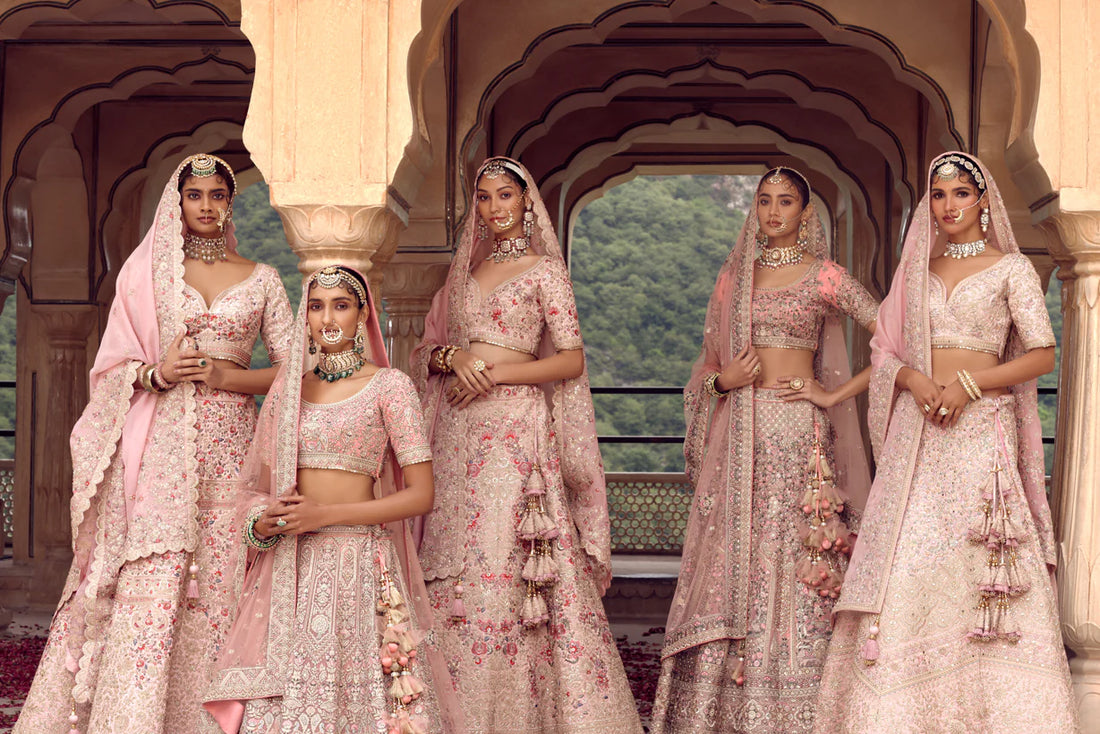 Designer Pink Bridal Lehenga Ideas for Brides