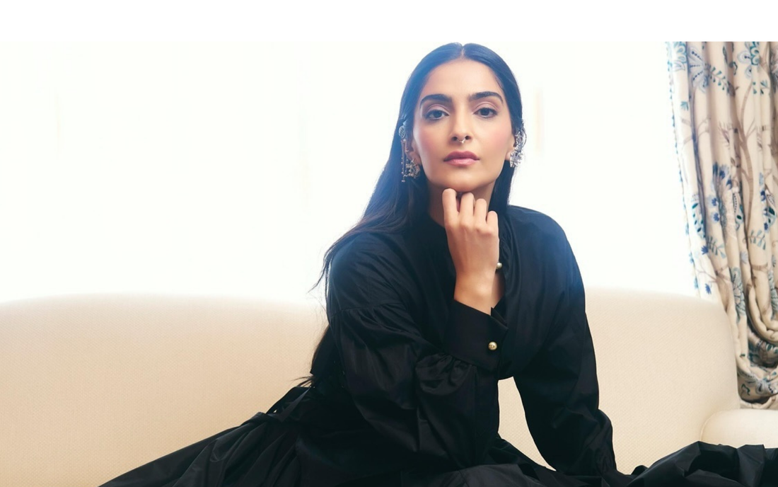 Sonam Kapoor Steals the Spotlight in a Stunning Black Ensemble at Dior's Paris Fashion Week Show