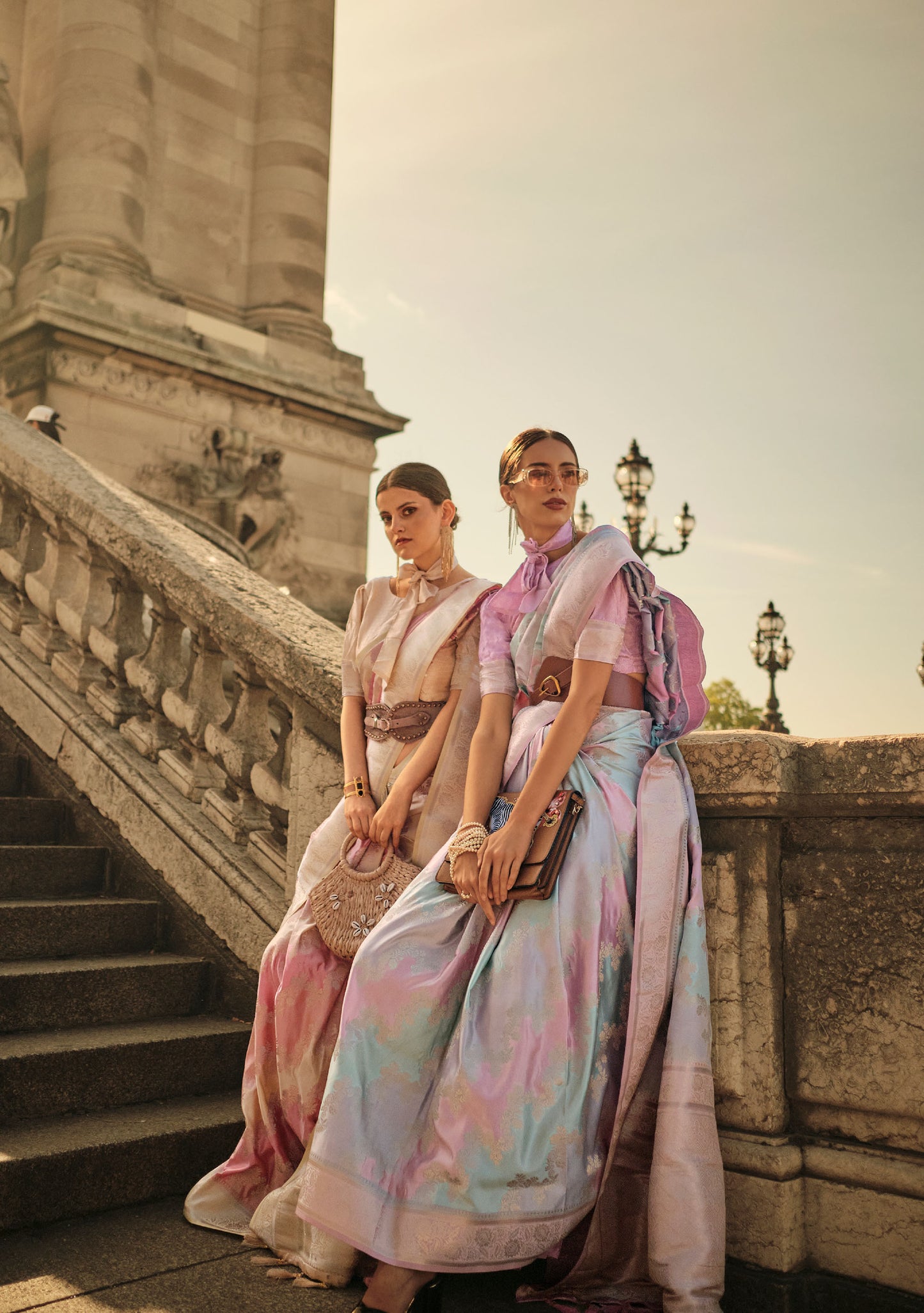 Pink Kiki Rangkat Handloom Silk Saree