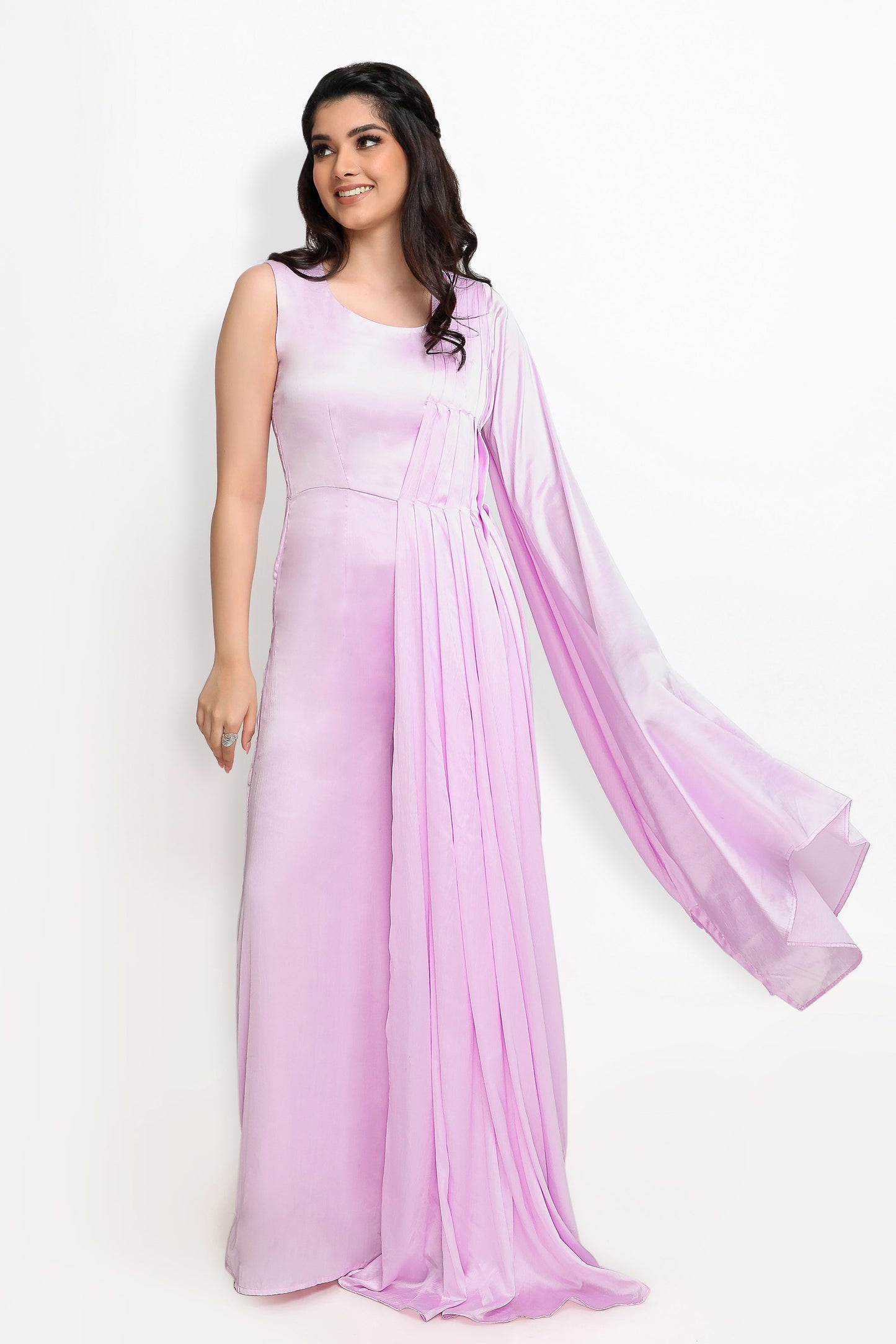 Jasmine Designer Jumpsuit- Lilac