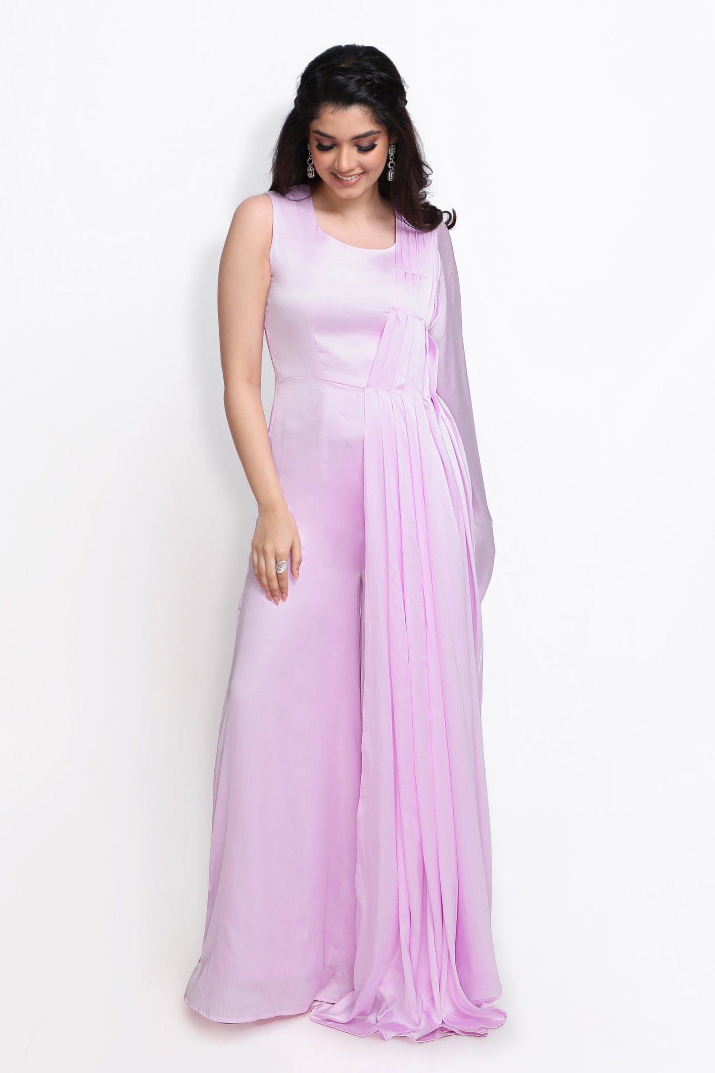 Jasmine Designer Jumpsuit- Lilac