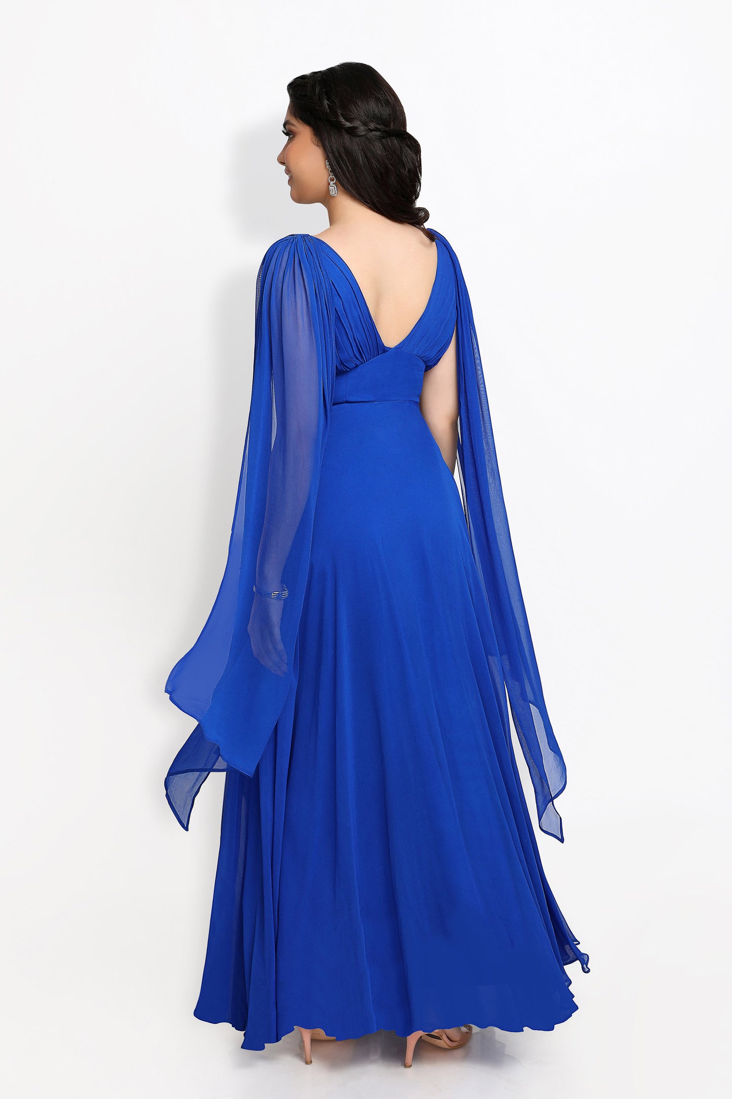 Azure Designer Gown- Blue