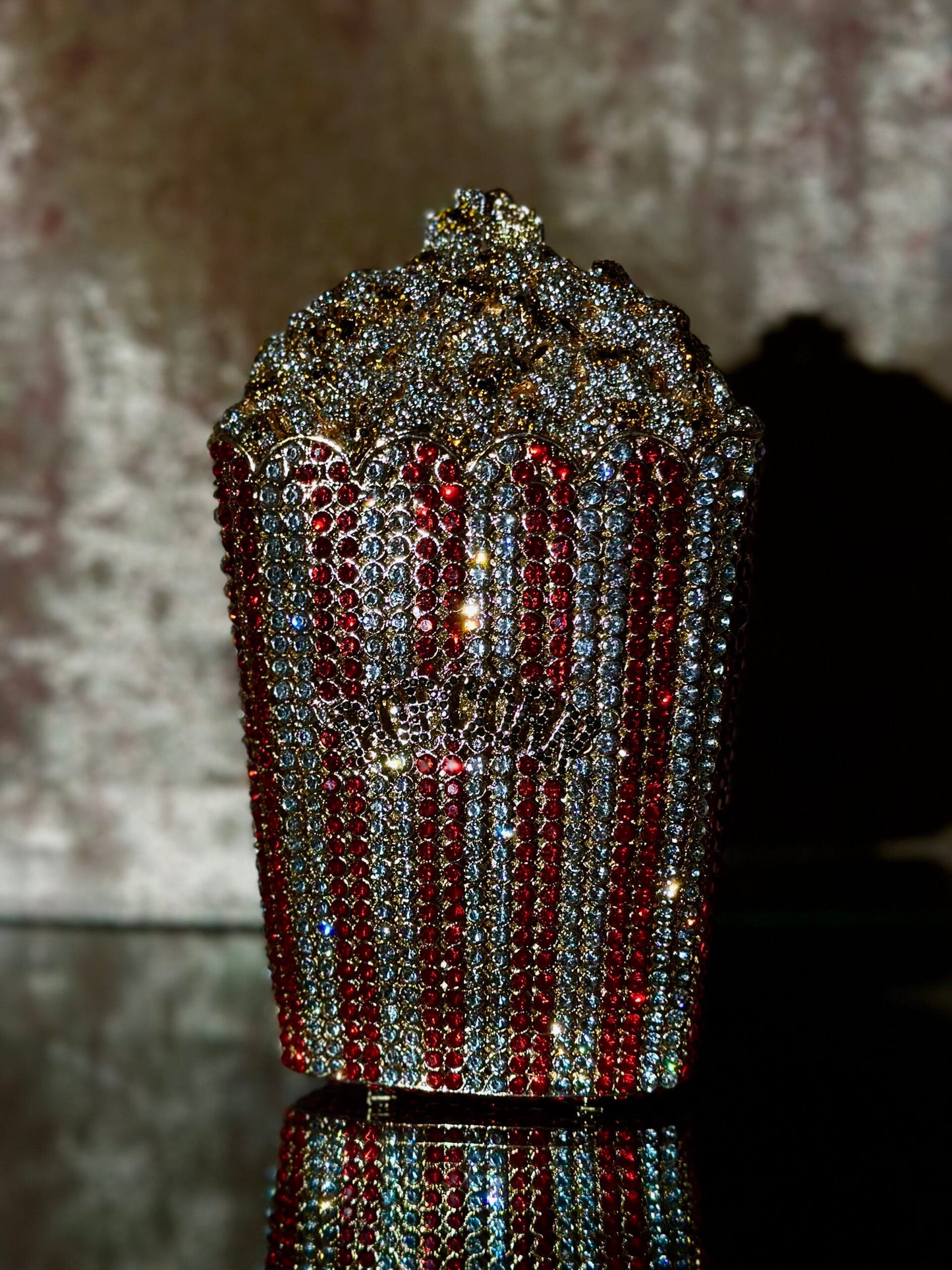 Popcorn Premiere Glamour Swarovski Clutch