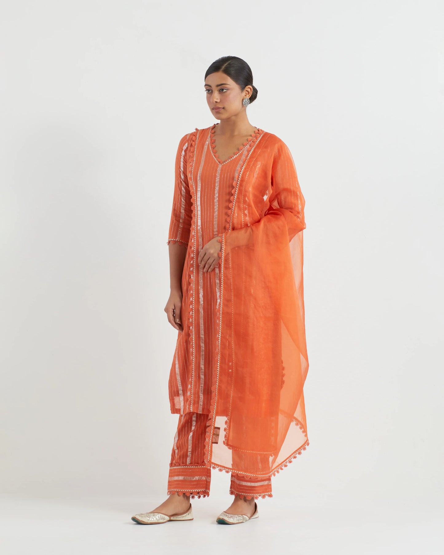 Reshma Jhilmil kurta set