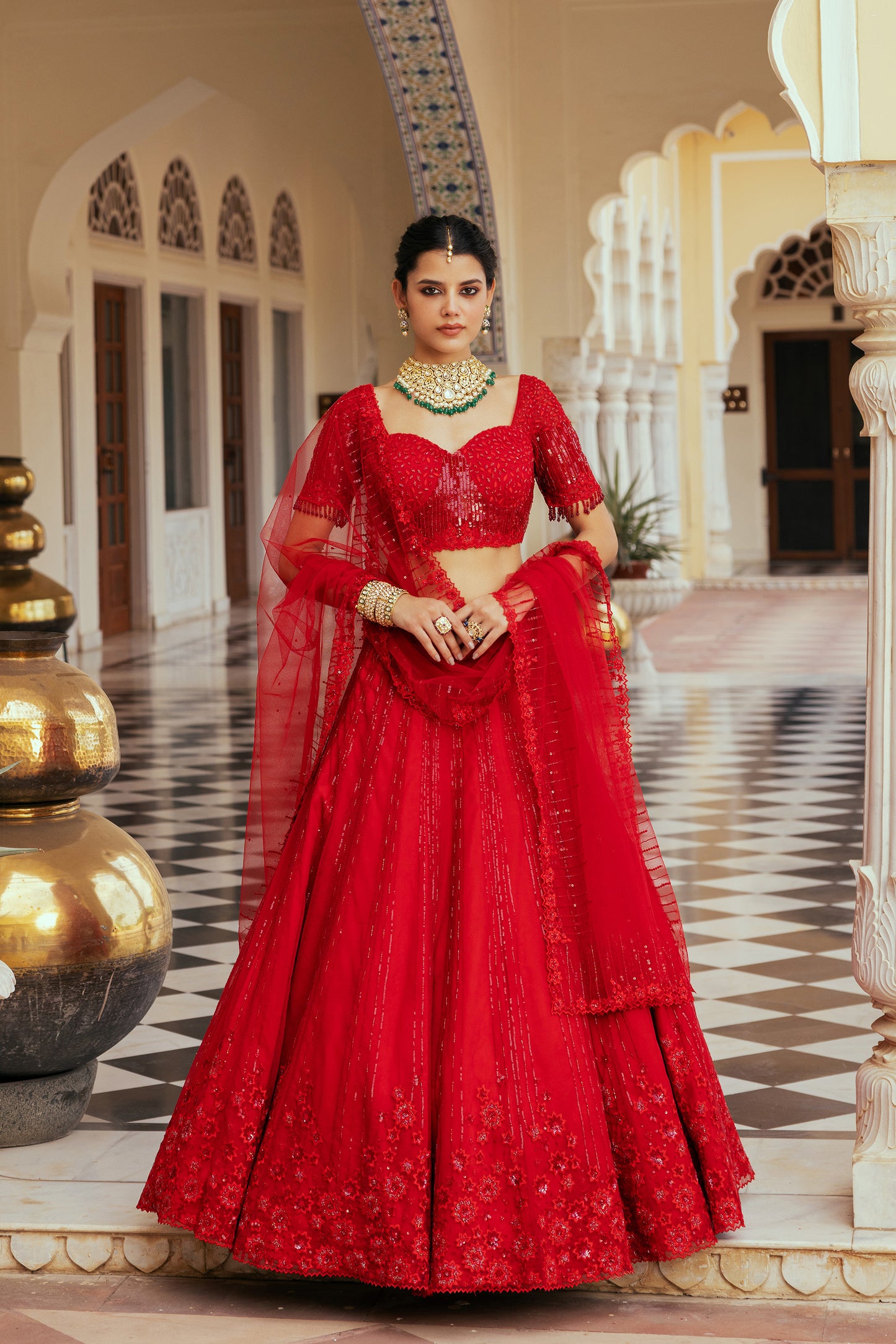 Rose Lehenga Set