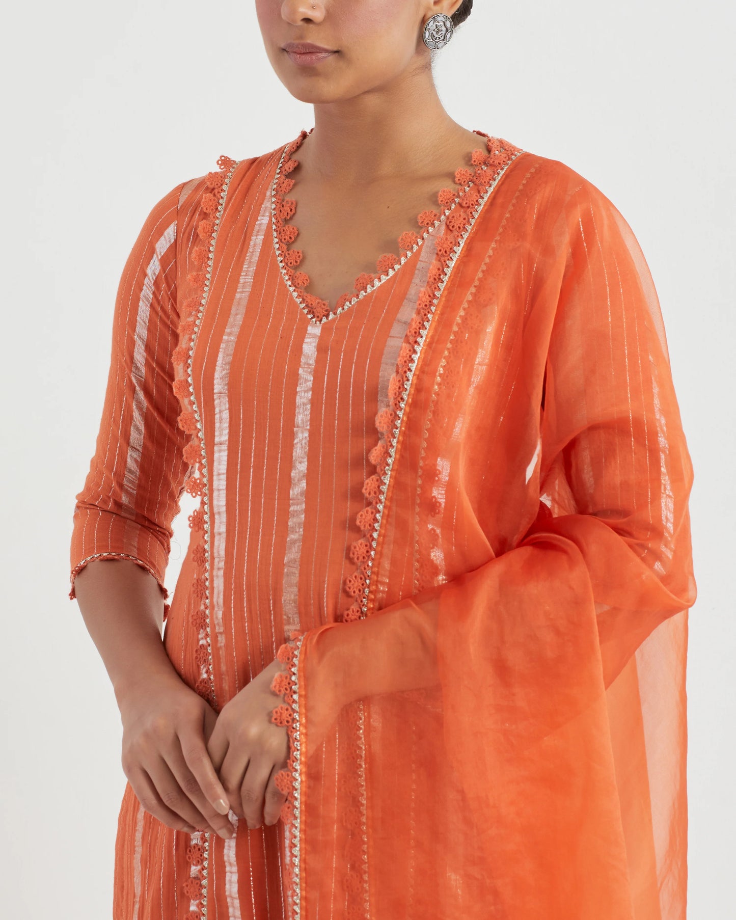 Reshma Jhilmil kurta set