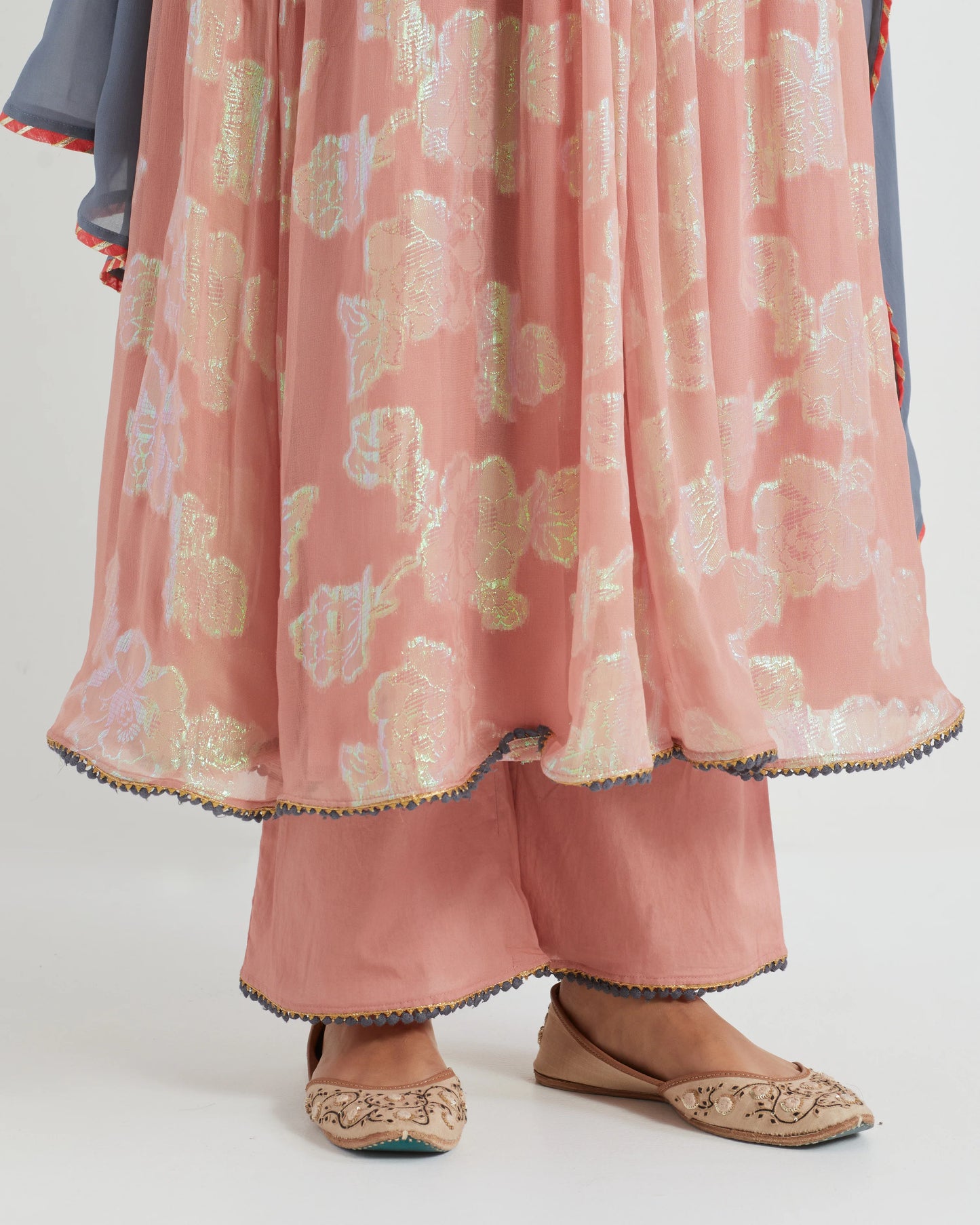 Ruhani Flair Jhilmil kurta set