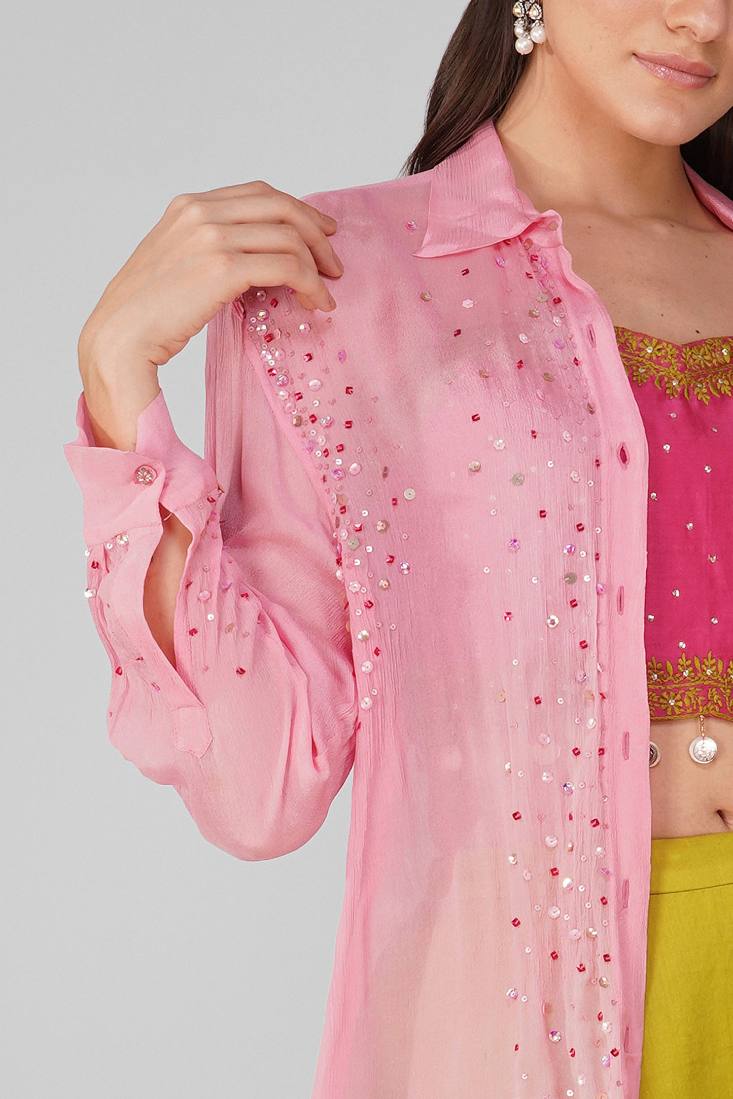 Pink Starry Sky Shirt