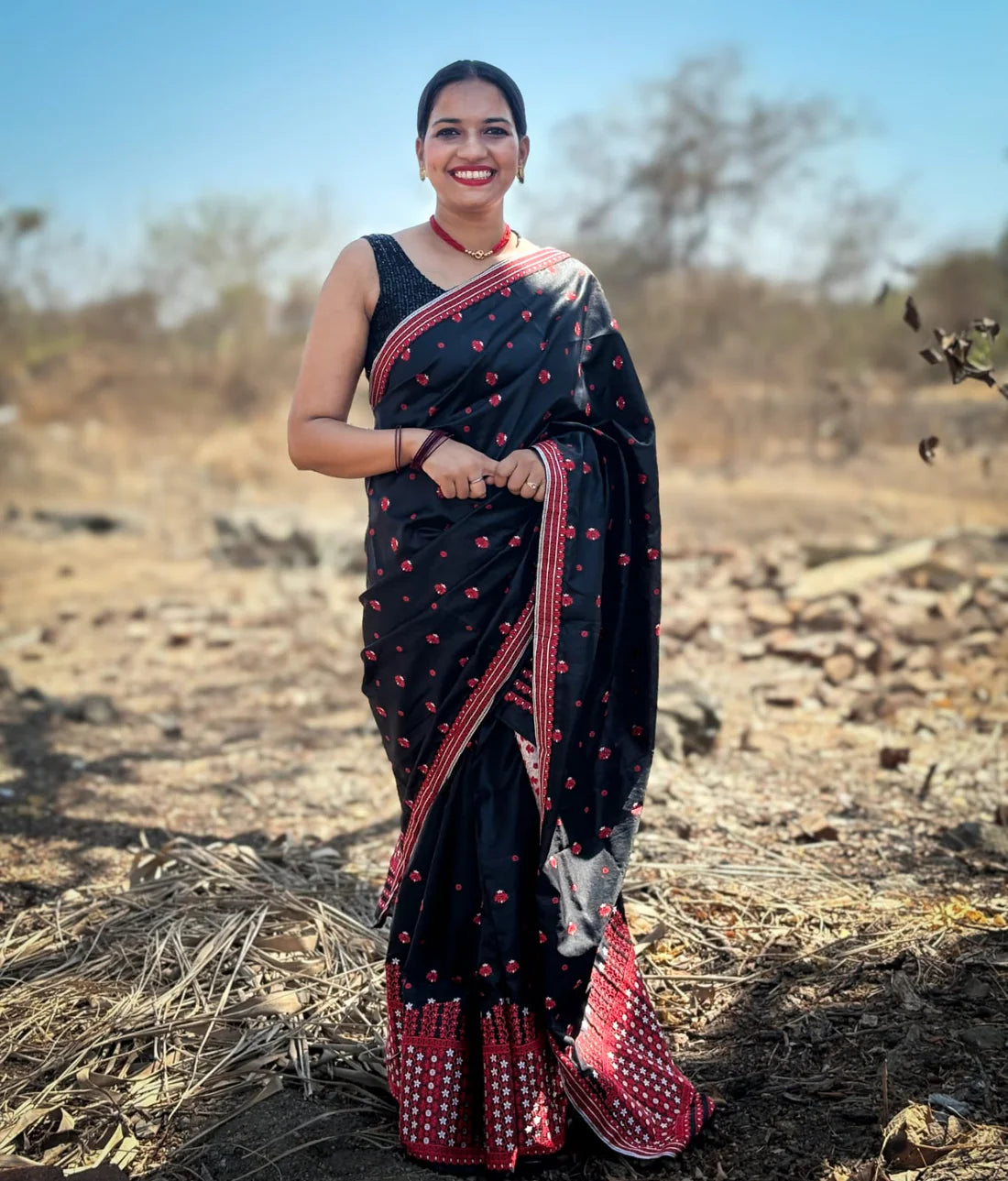 Madhubani Mekhela Chador