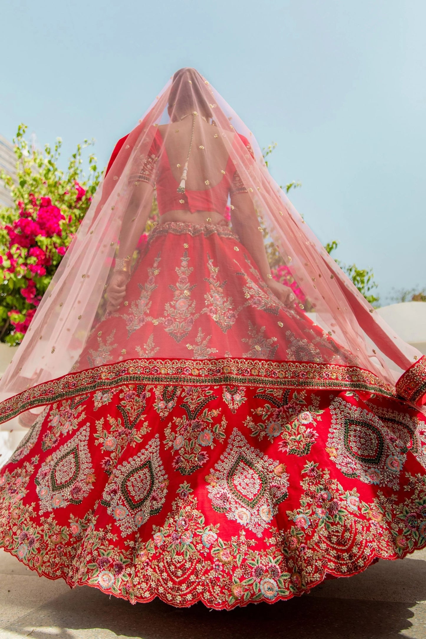 Royal Red Lehenga