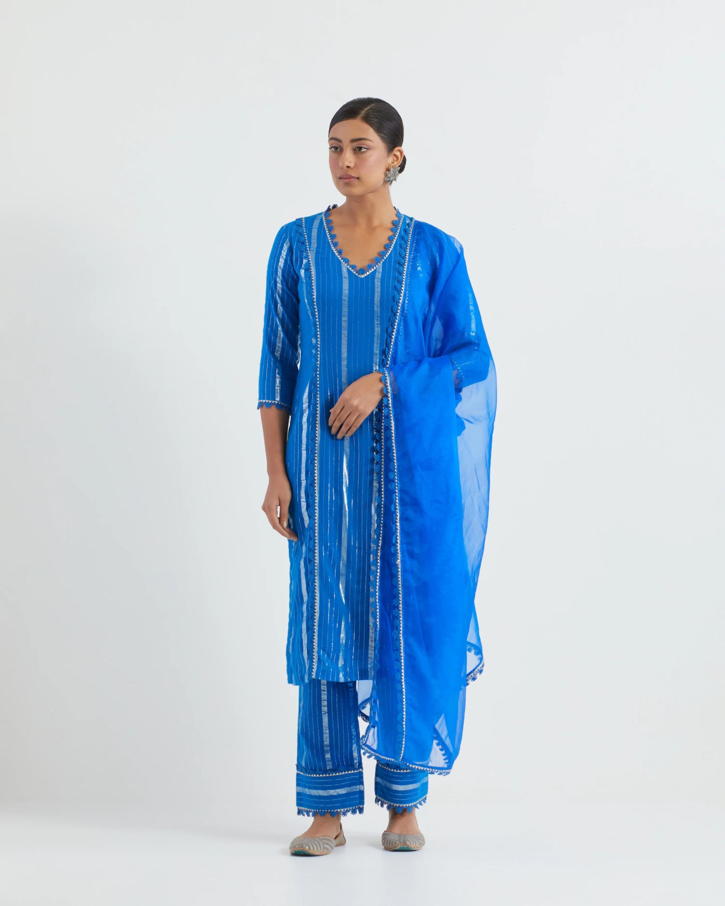 Neelima Jhilmil kurta set