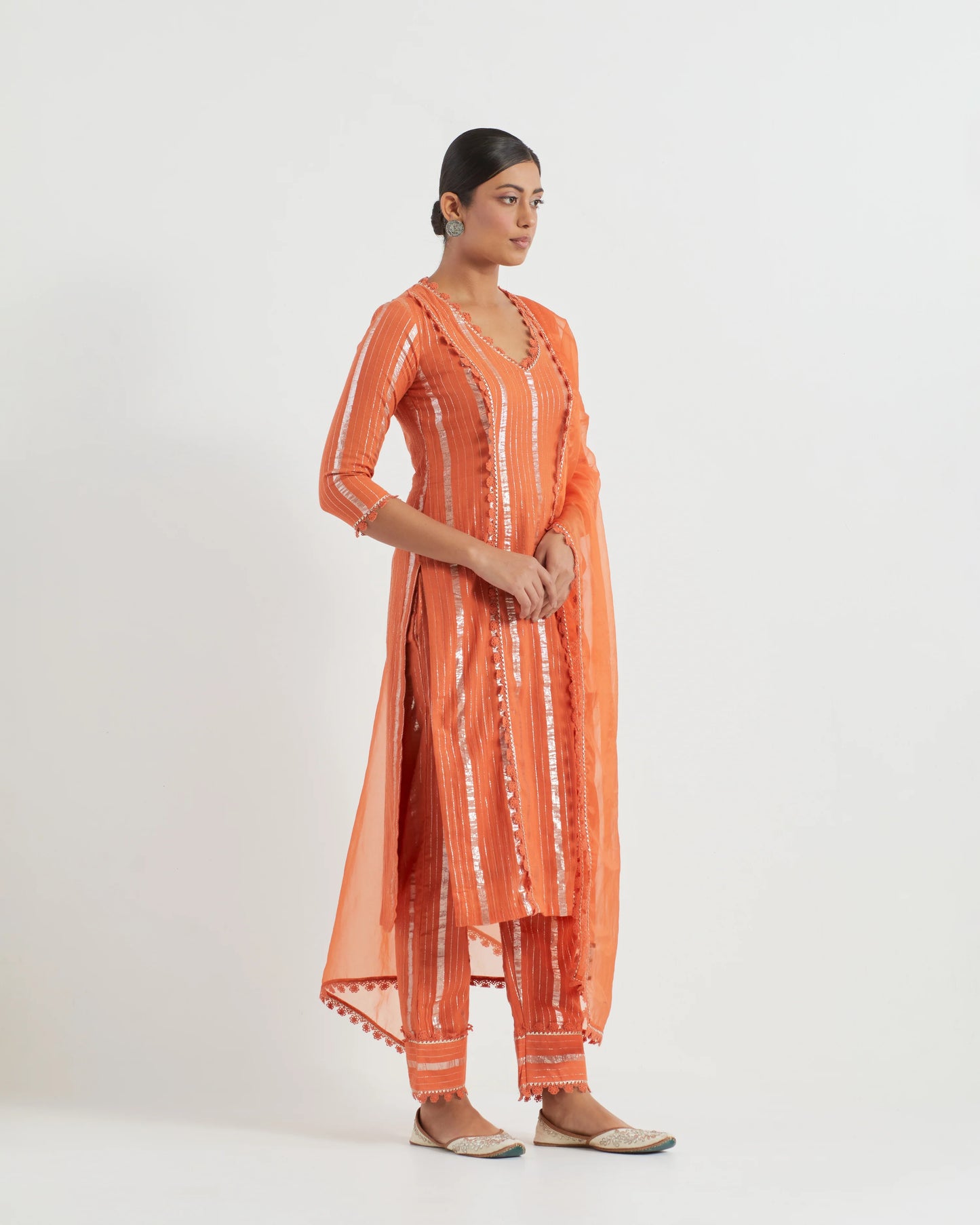 Reshma Jhilmil kurta set