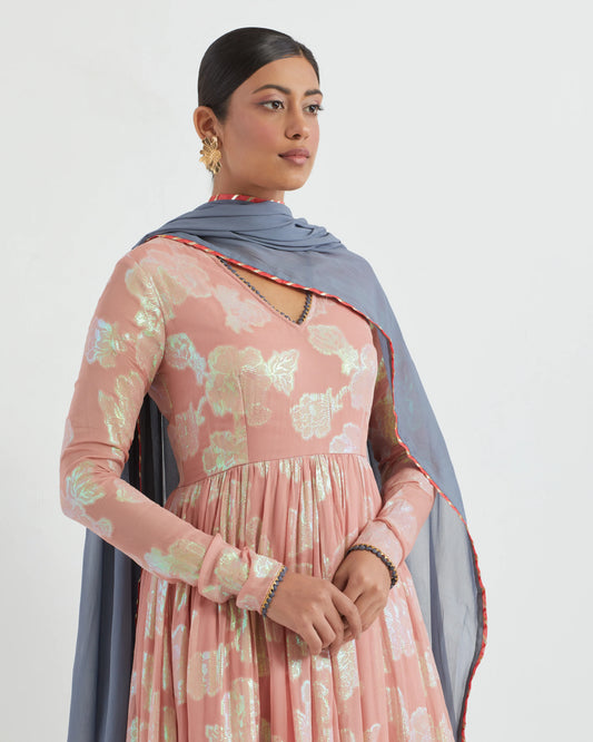 Ruhani Flair Jhilmil kurta set