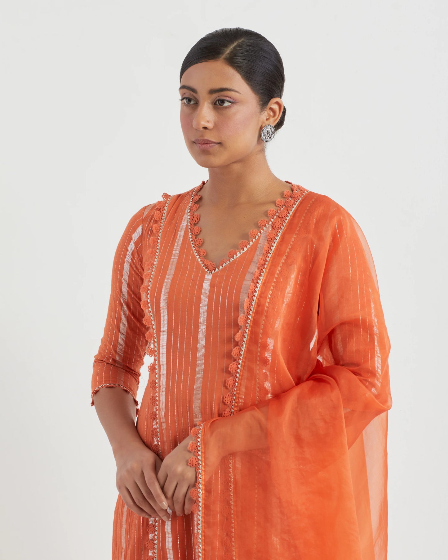 Reshma Jhilmil kurta set