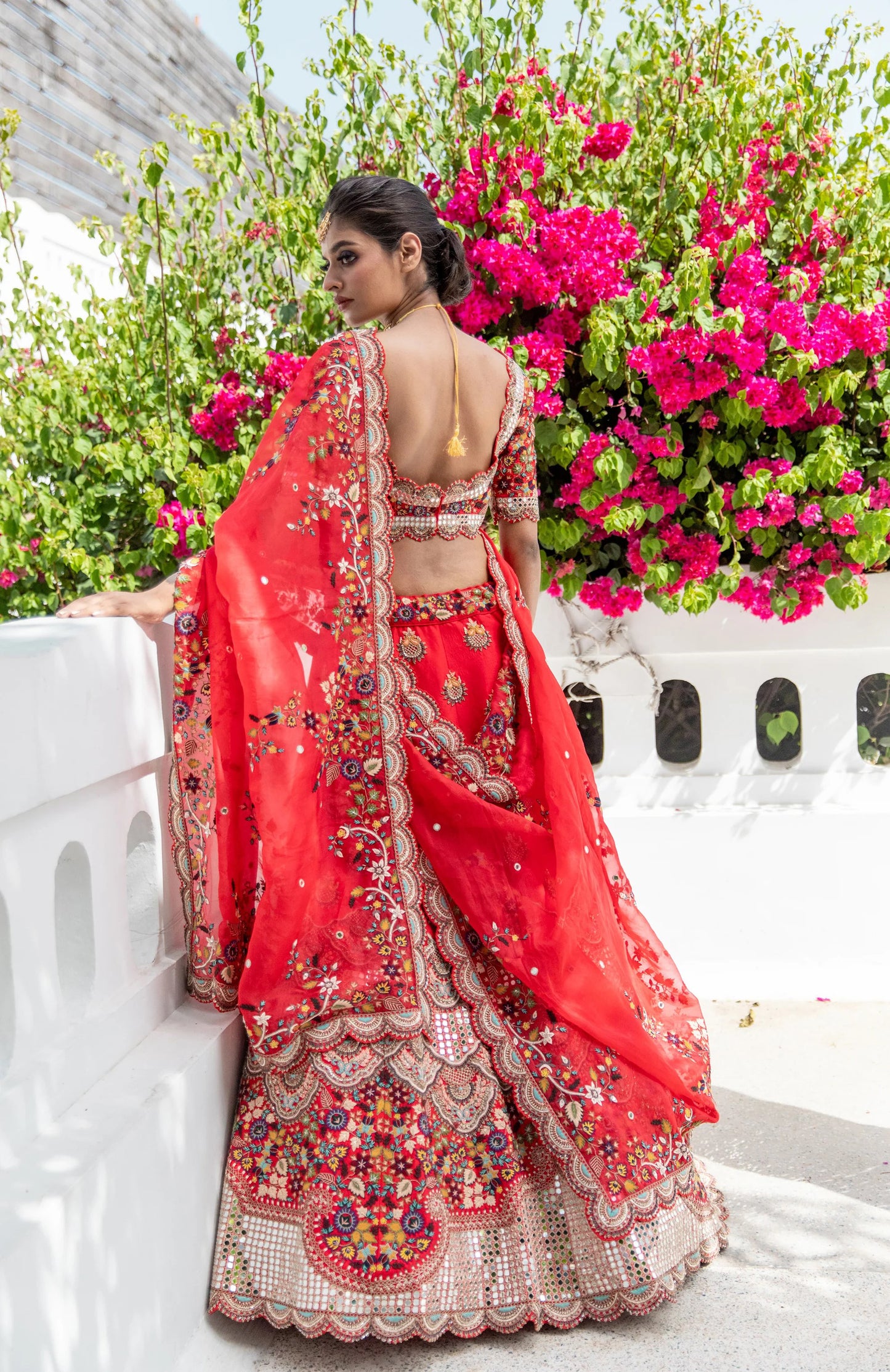 Royal Red Lehenga