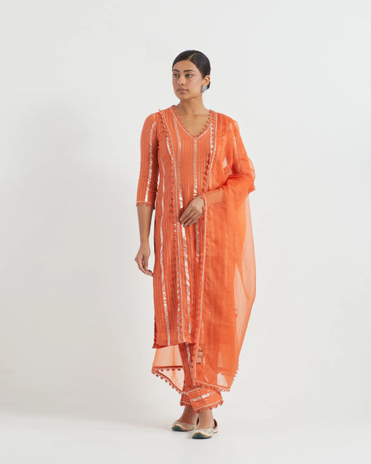 Reshma Jhilmil kurta set