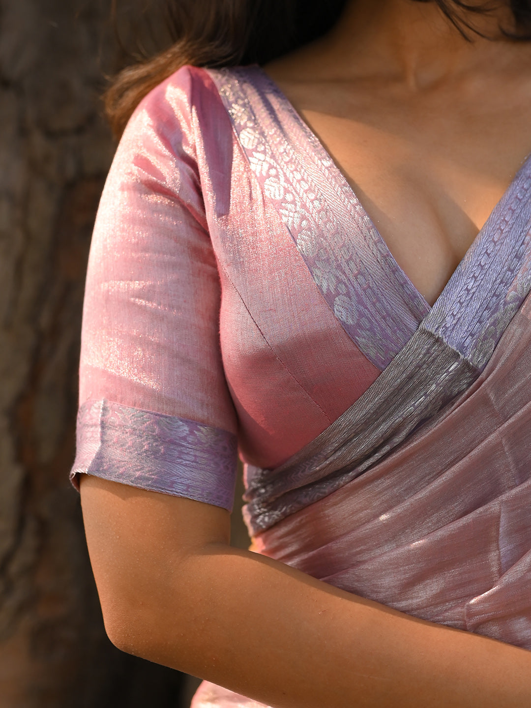 Pink Mehbooba I Pink Designer Blouse