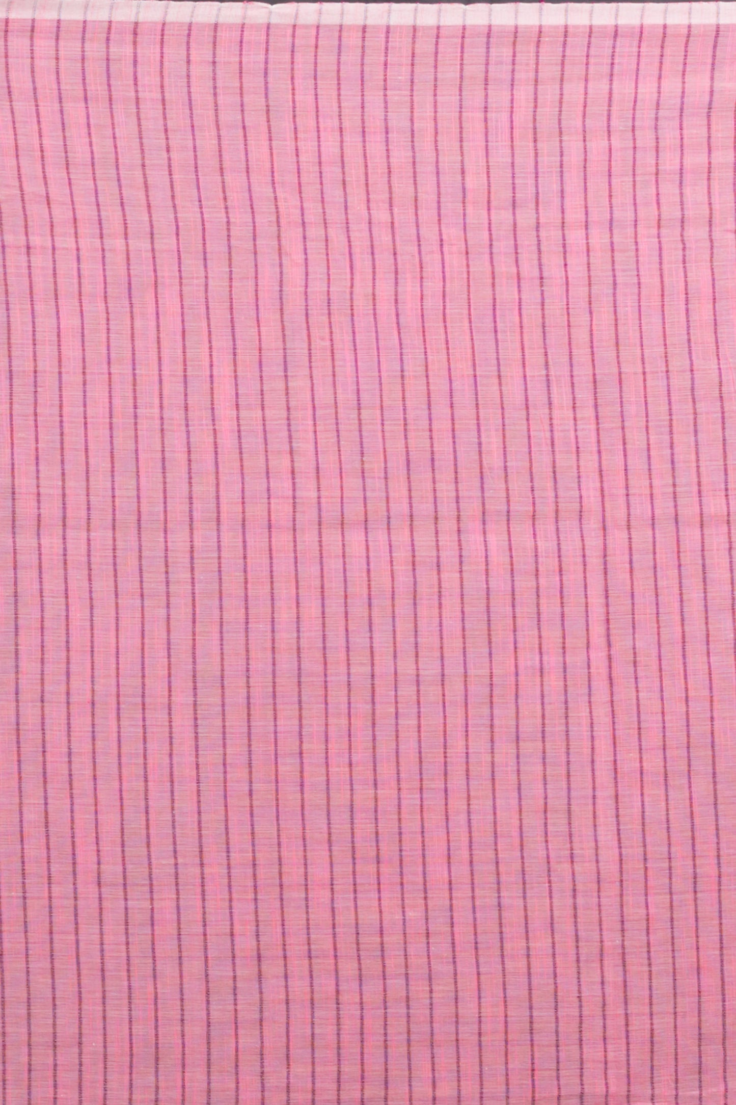 Pink Temple Border Cotton Saree