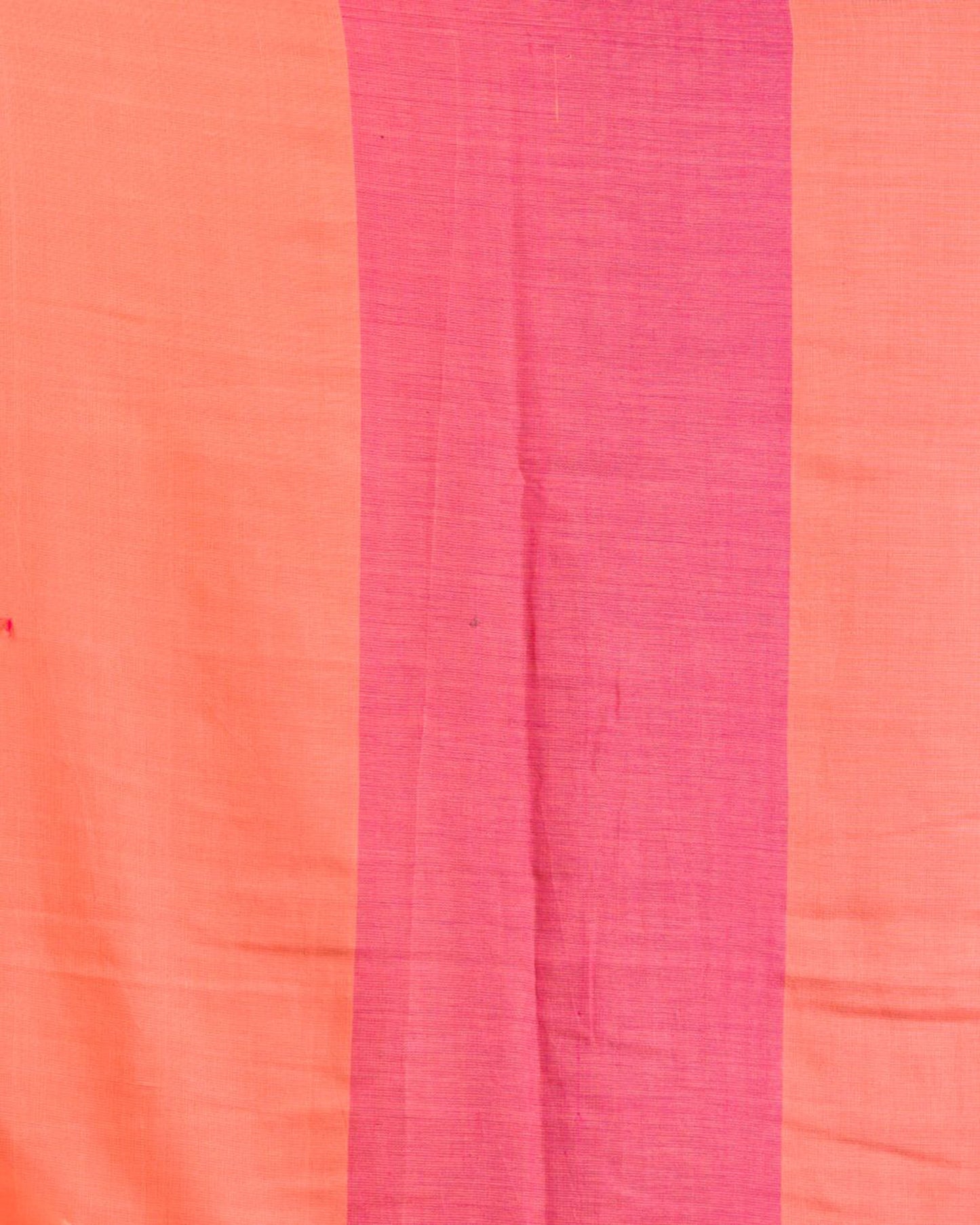 Pink Handwoven Cotton Saree