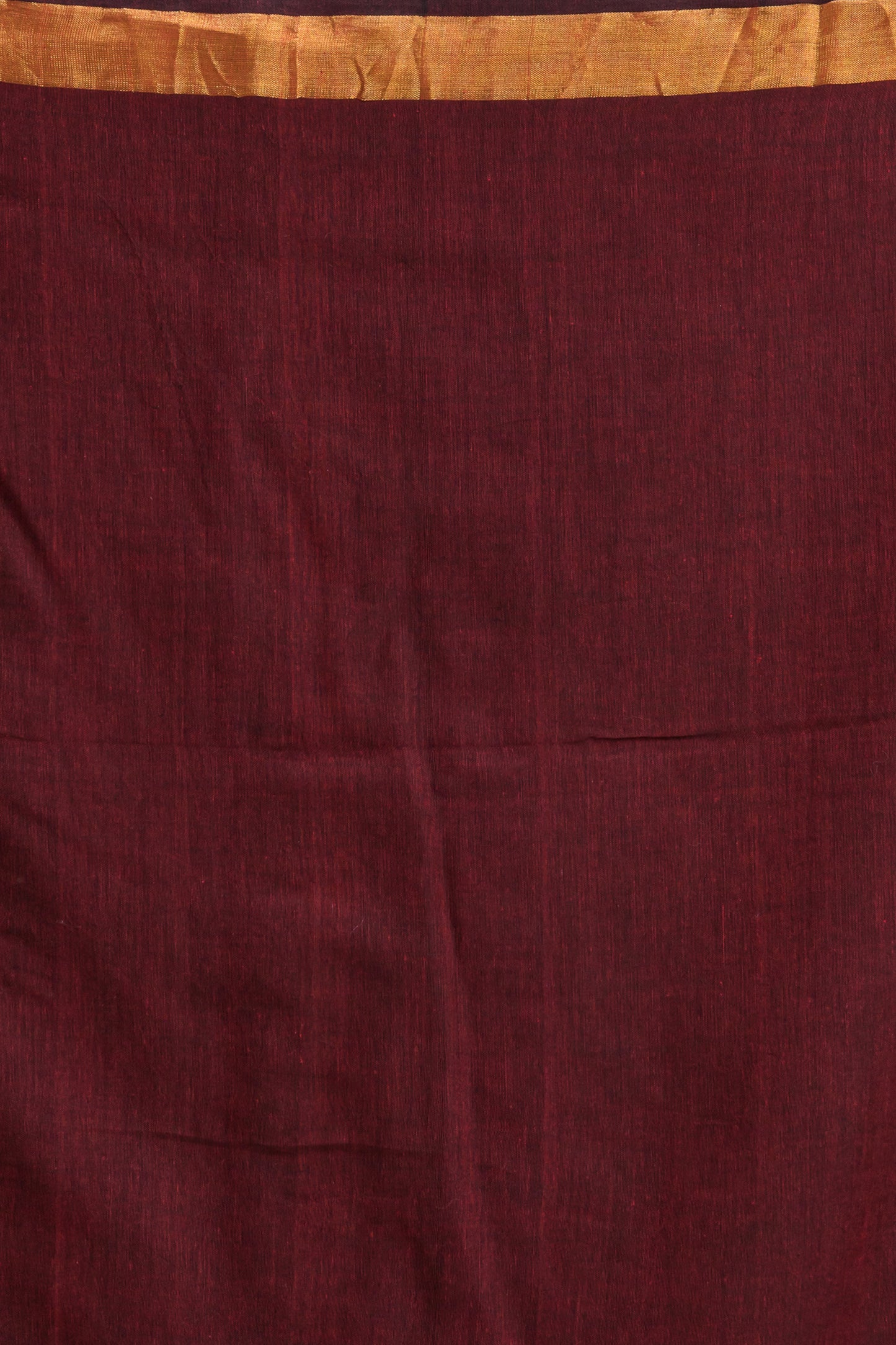 Maroon Handloom Traditional Mulmul Cotton Saree