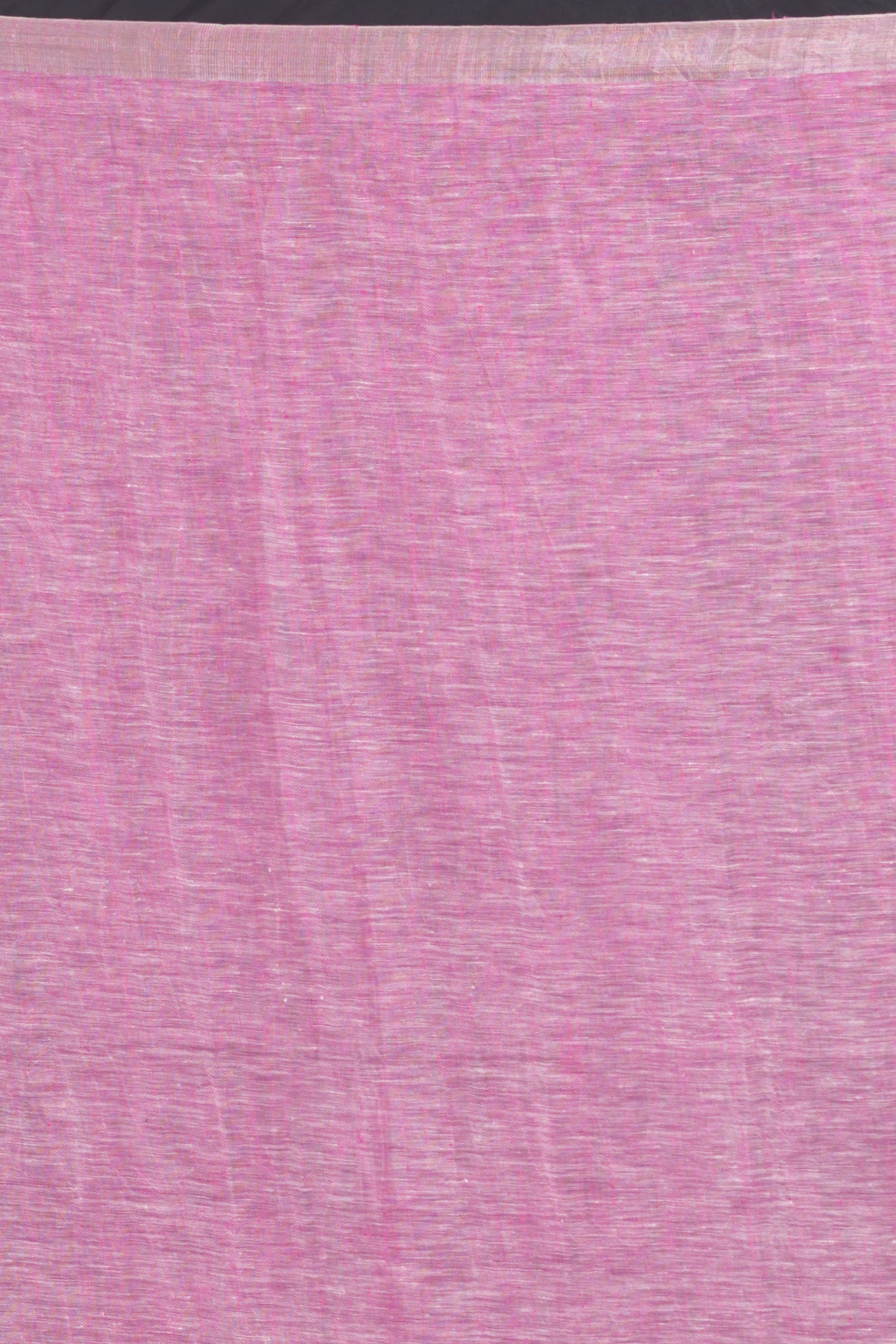 Pink Handwoven Linen Saree