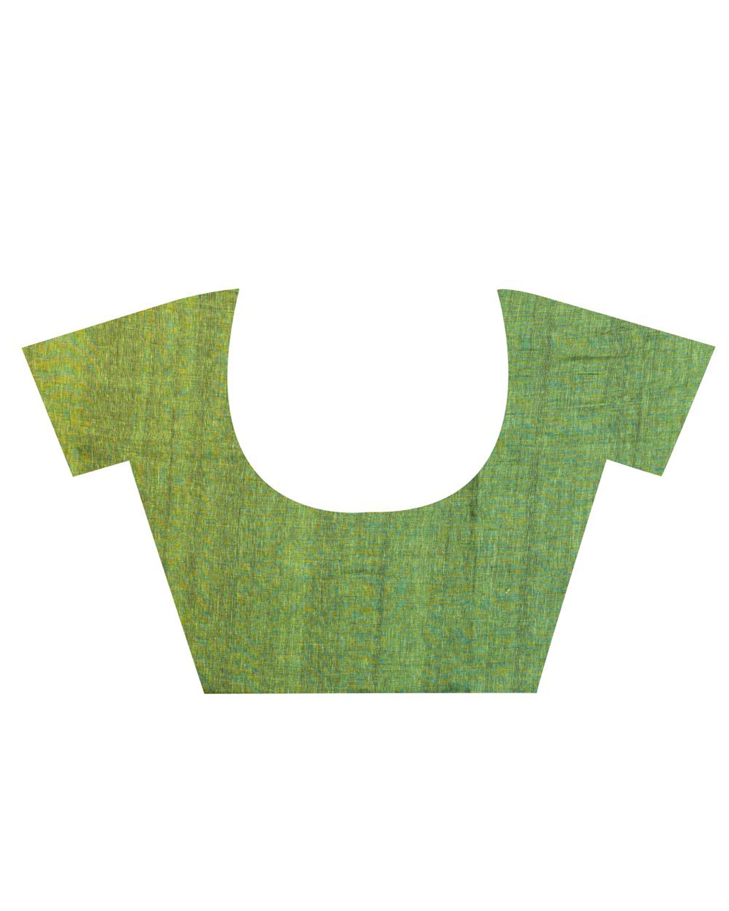 Parrot Green Handwoven Green Linen