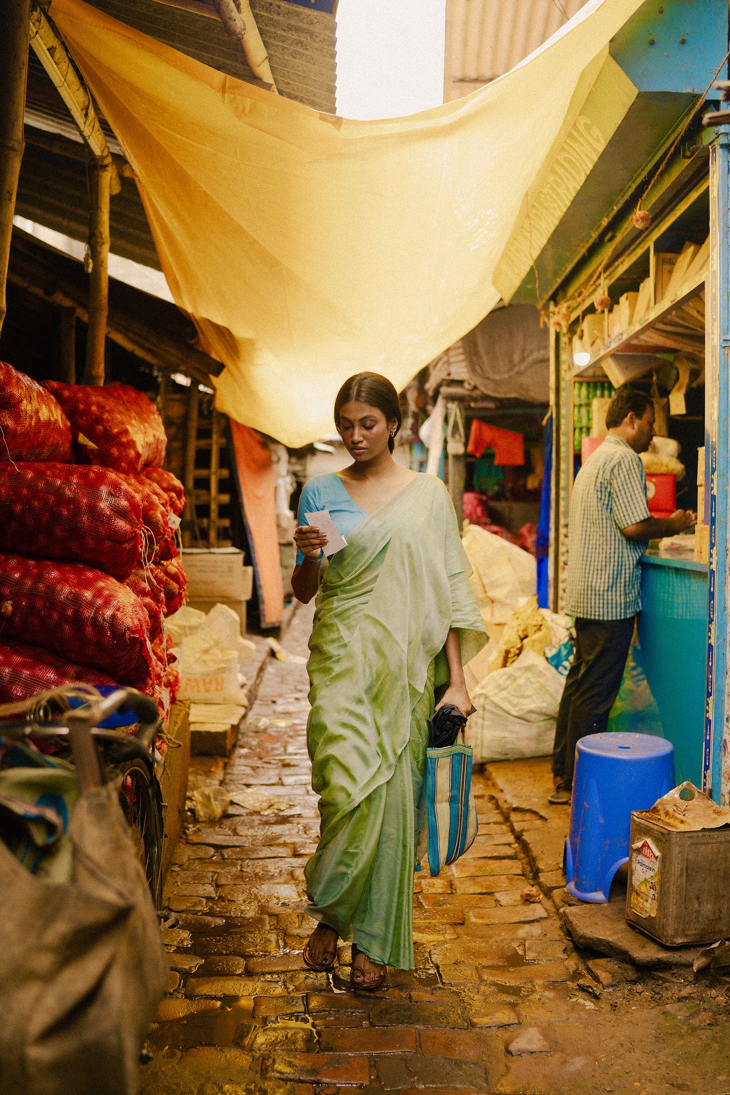 Beete Lamhe I Mul Modal handloom saree