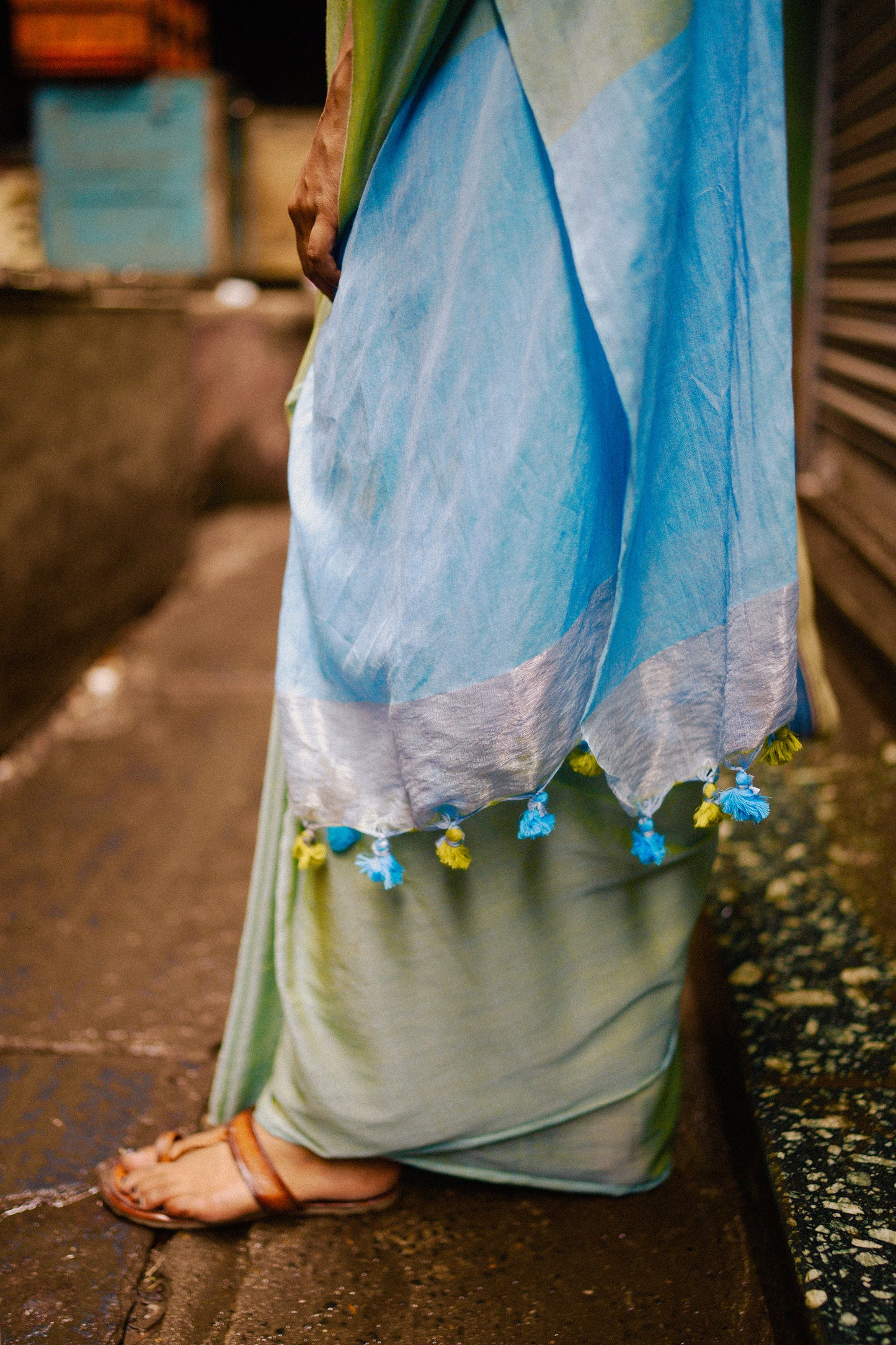 Beete Lamhe I Mul Modal handloom saree