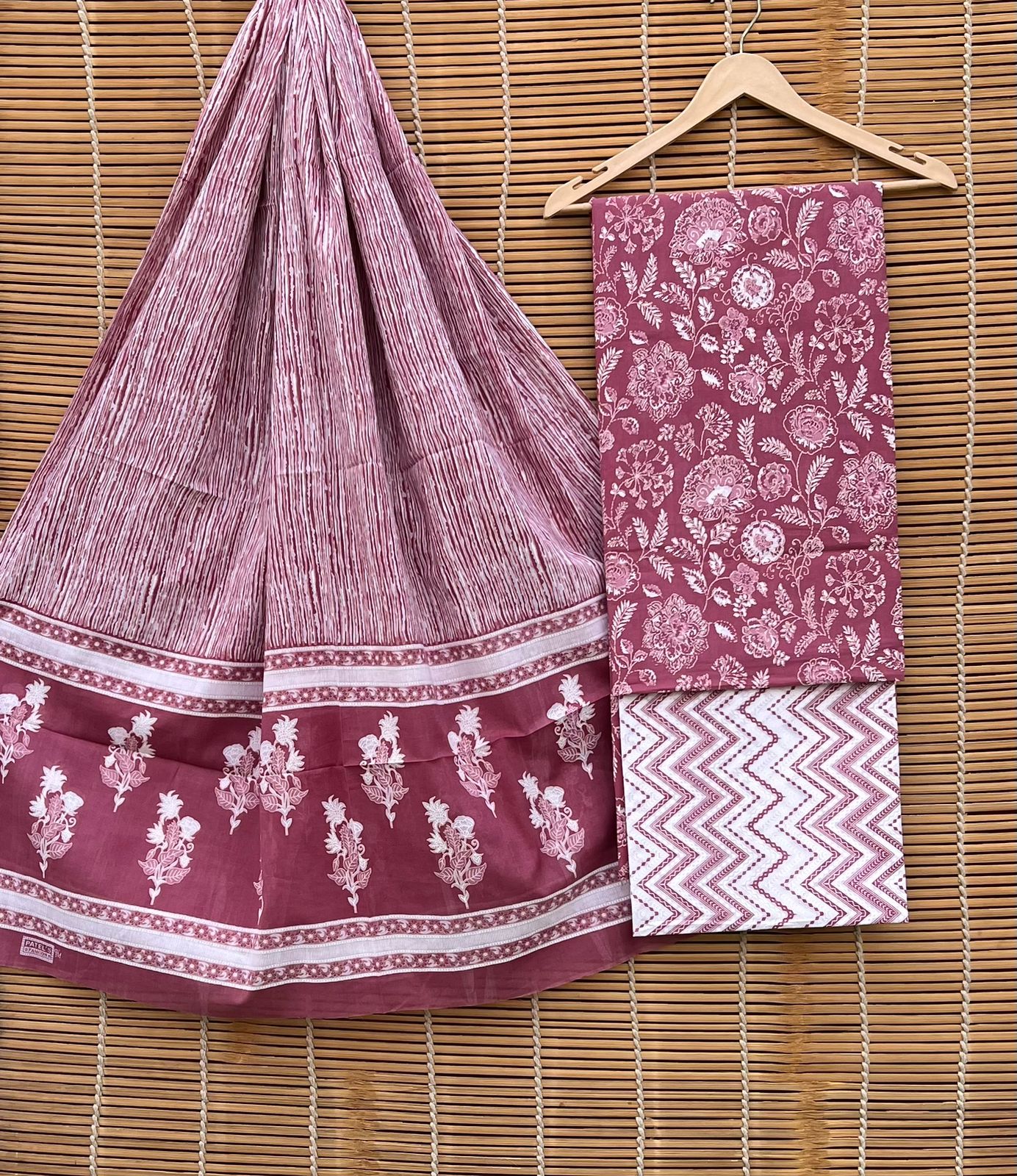 Block Print Kurta Set