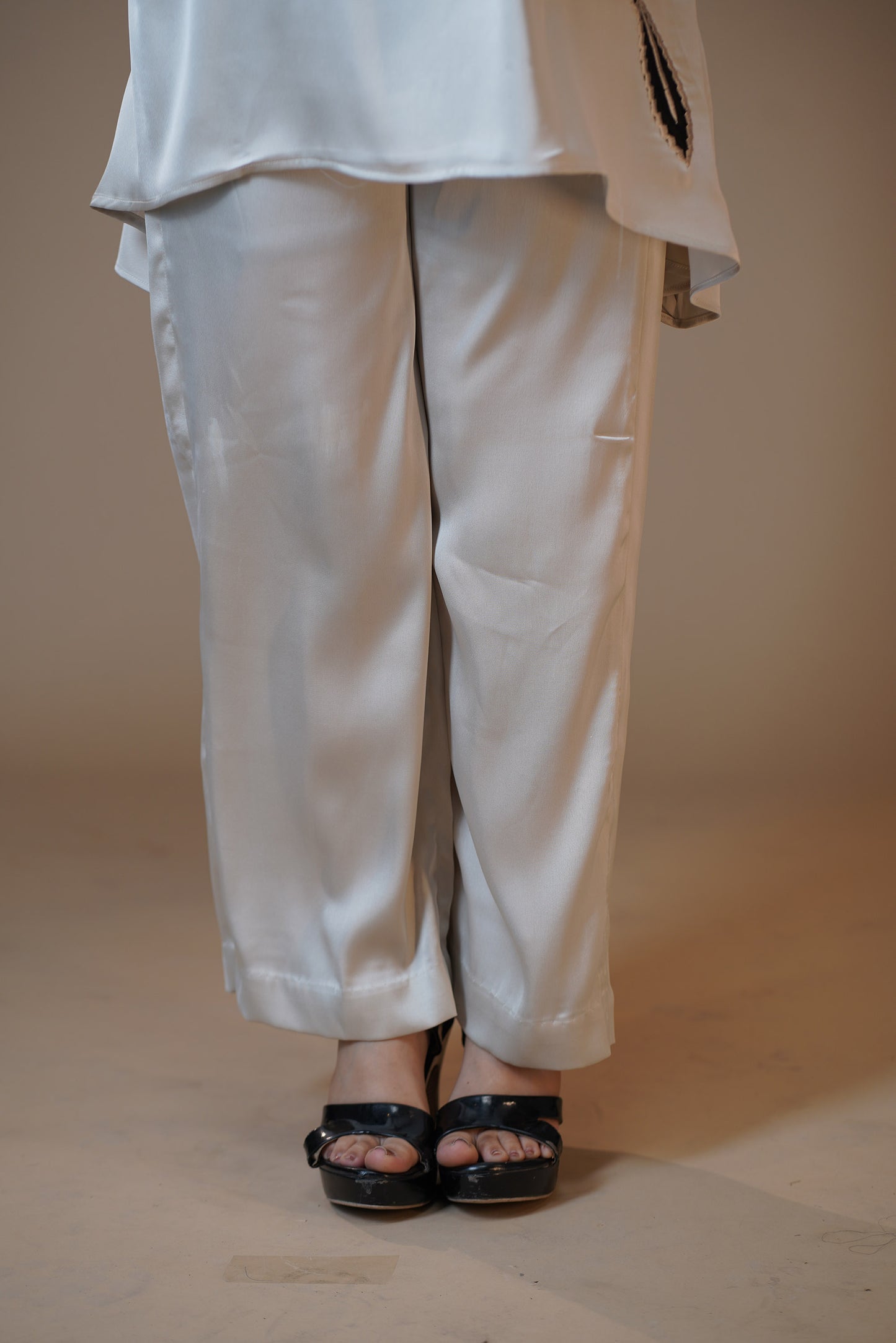 Ivory Earthen Harmony Cape with Pant set