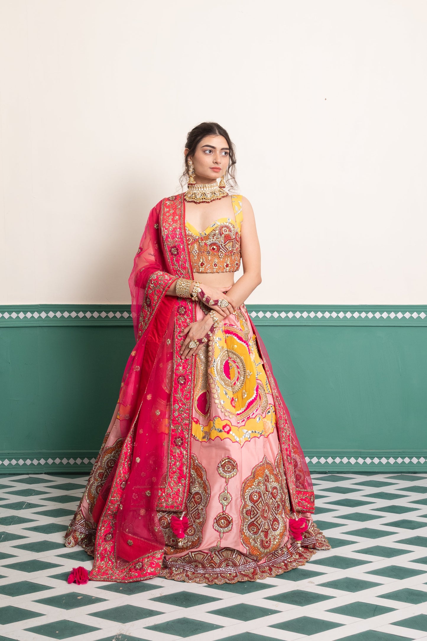 Mastani Bridal Lehenga Set