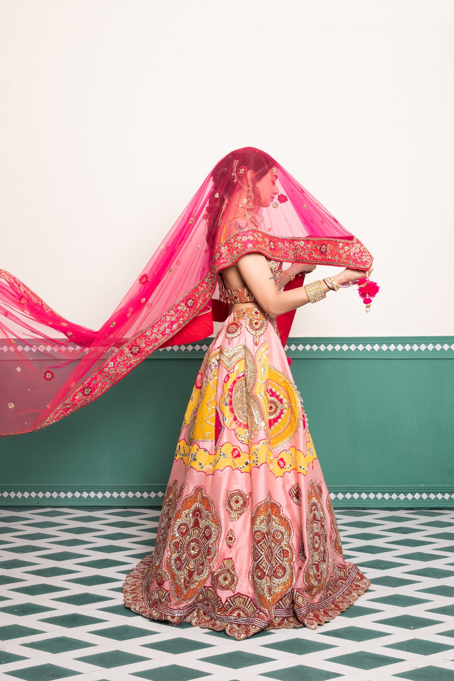 Mastani Bridal Lehenga Set