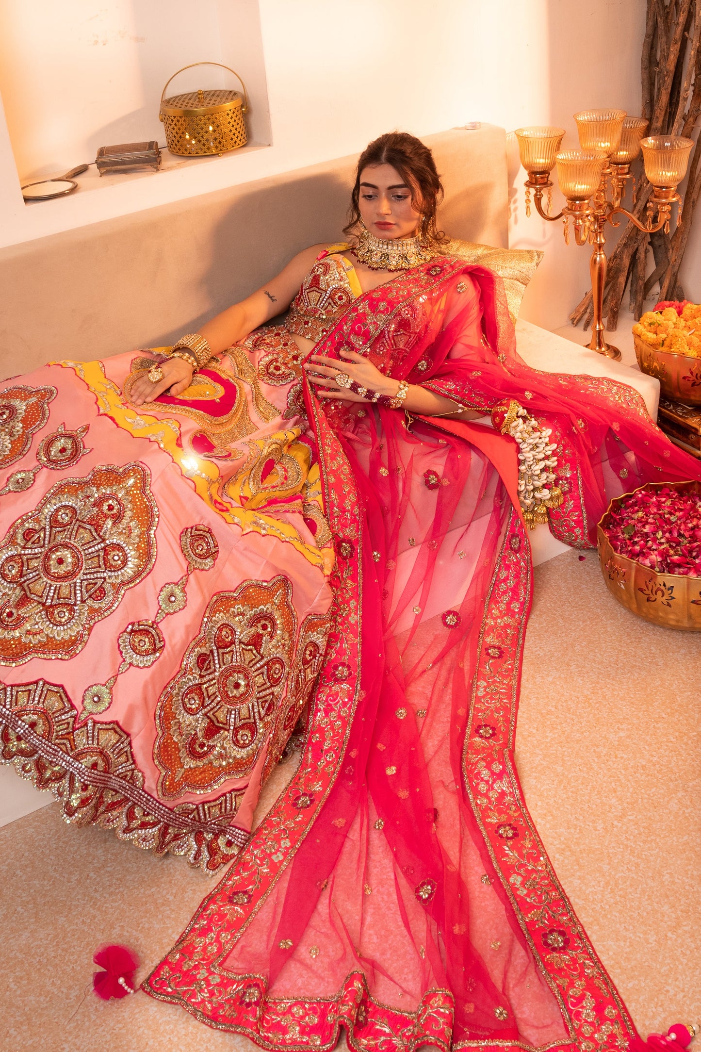 Mastani Bridal Lehenga Set