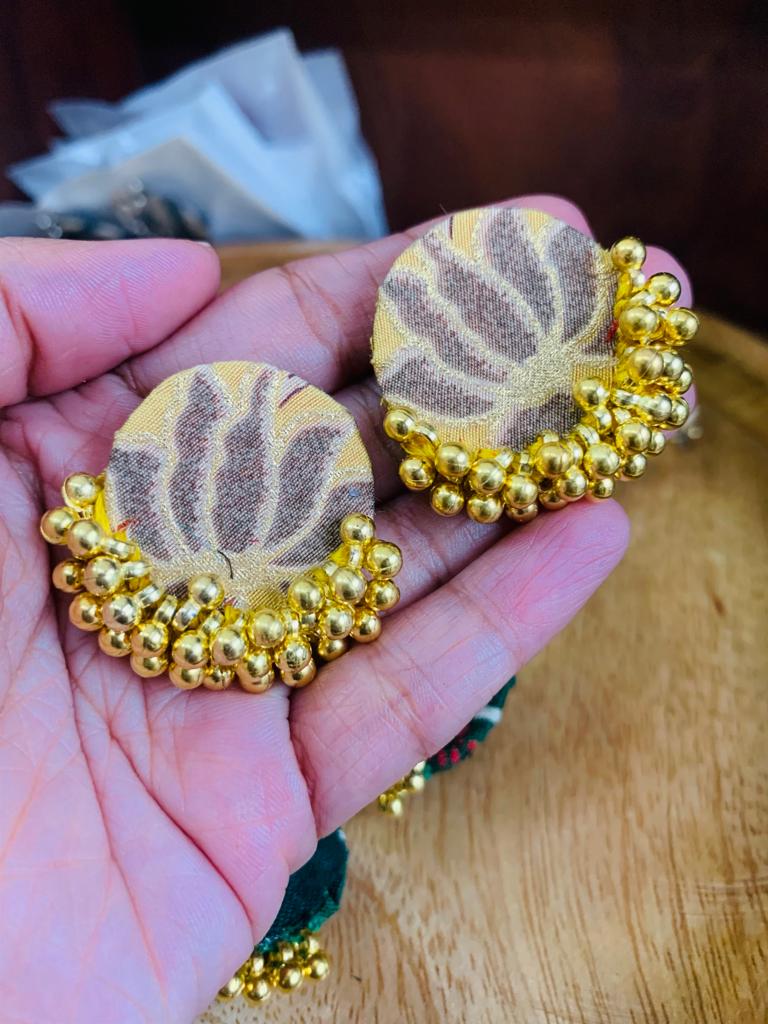 Fabric Earrings