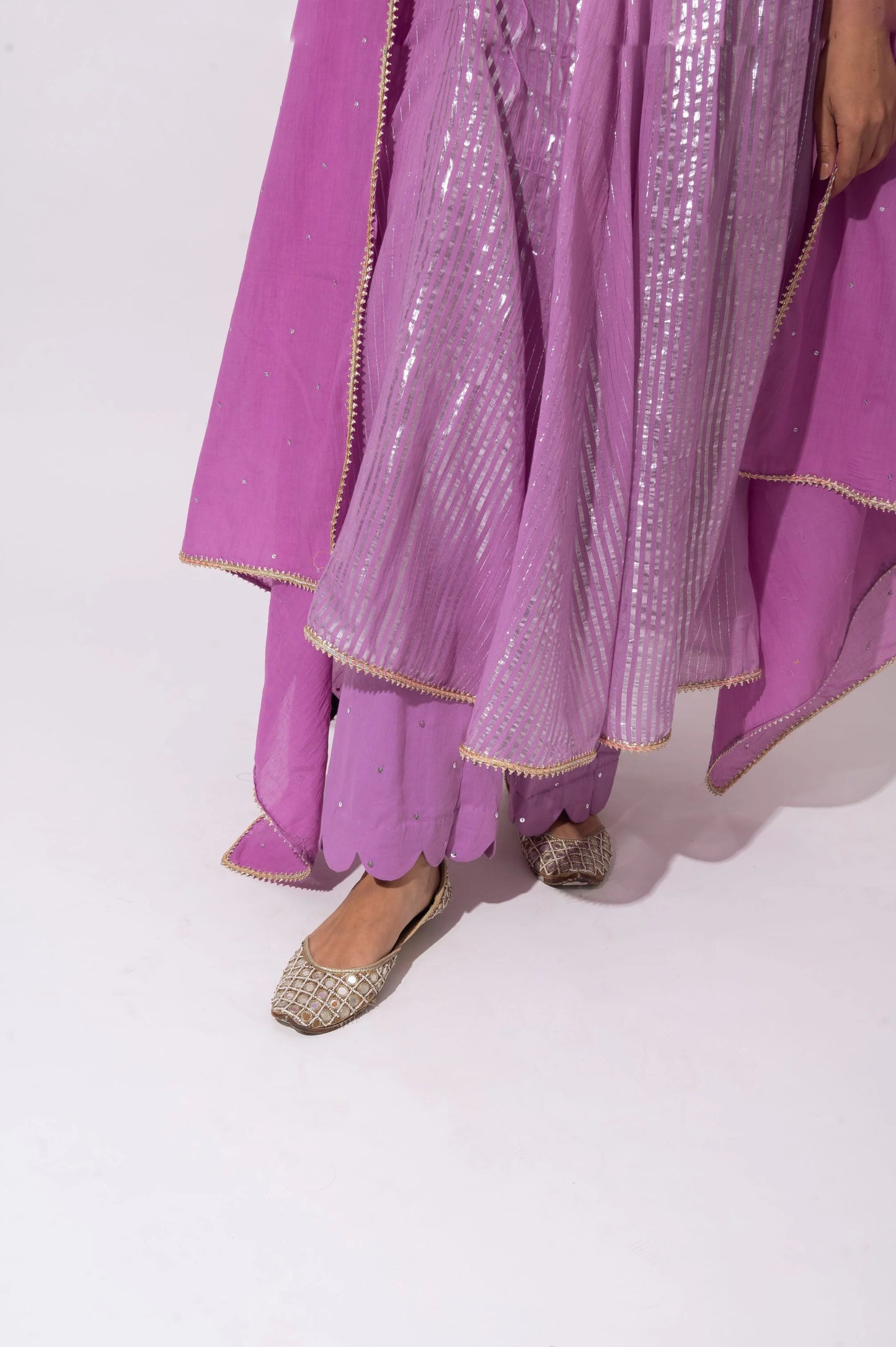 Lilac Kurta Set