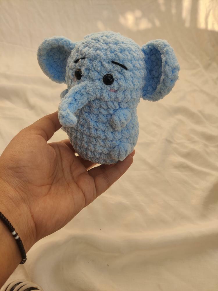 Handmade Crochet Toys Collection - Elephant