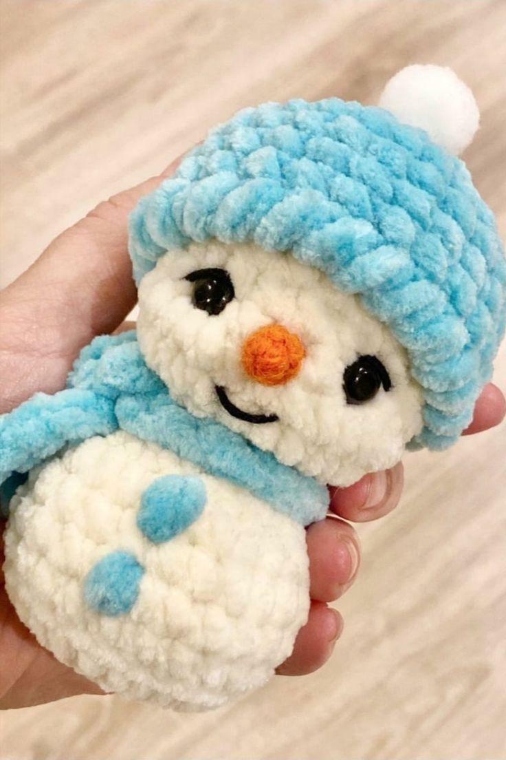 Handmade Crochet Toys Collection - Snowman