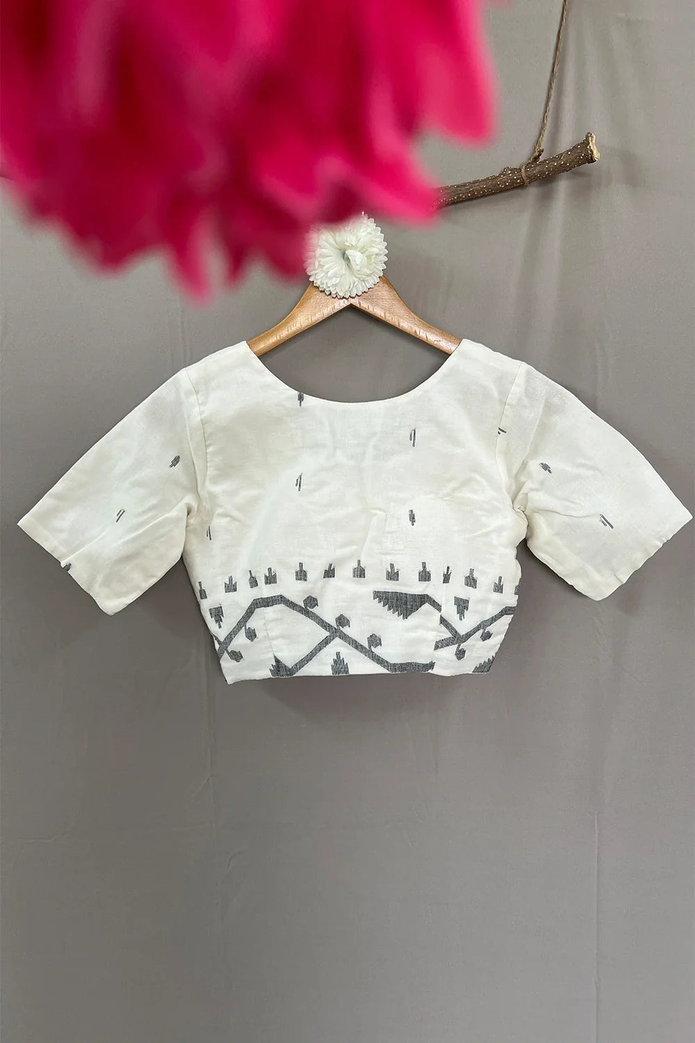 Saadgi Jamdani Blouse