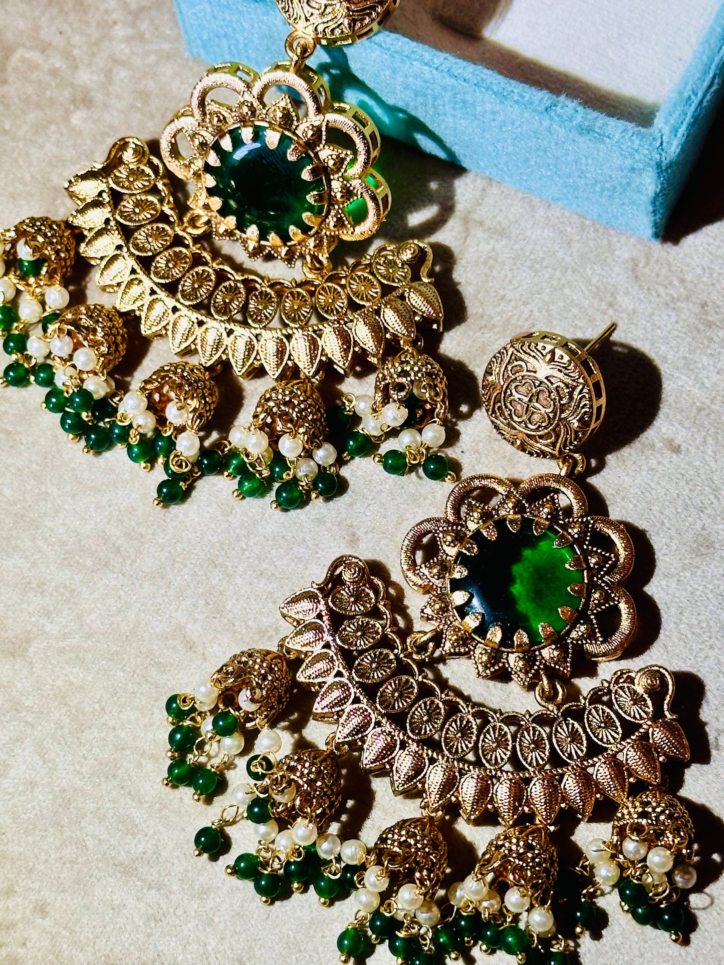 Devalay Earrings (Jade)