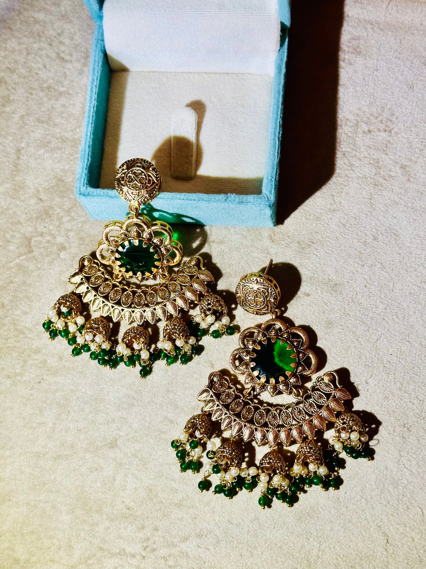 Devalay Earrings (Jade)