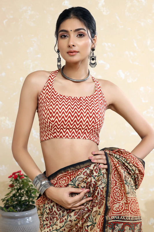 Kriti Block Print Blouse