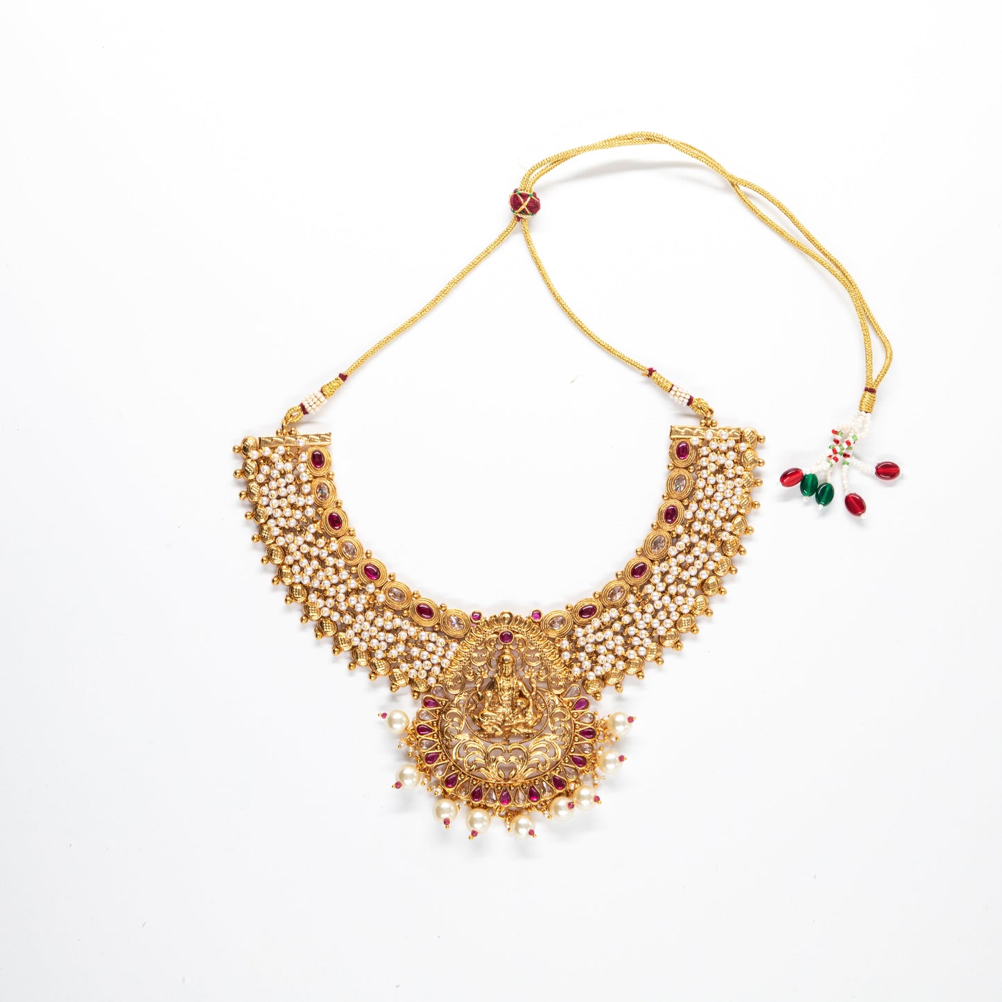 Auspicious Lakshmi 14K Gold Plated Set