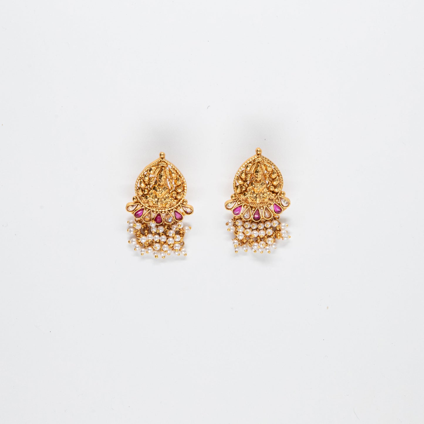 Auspicious Lakshmi 14K Gold Plated Set