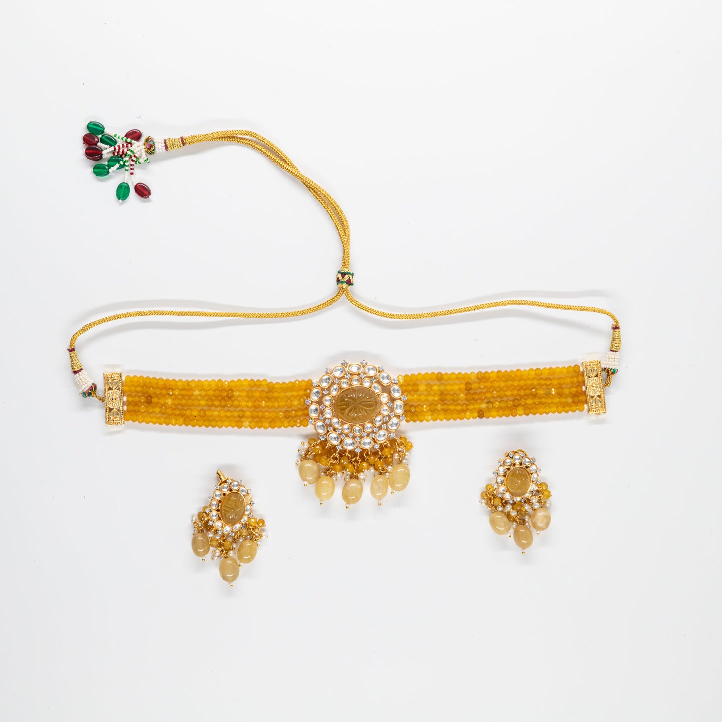 Premium Kundan Pearl Choker