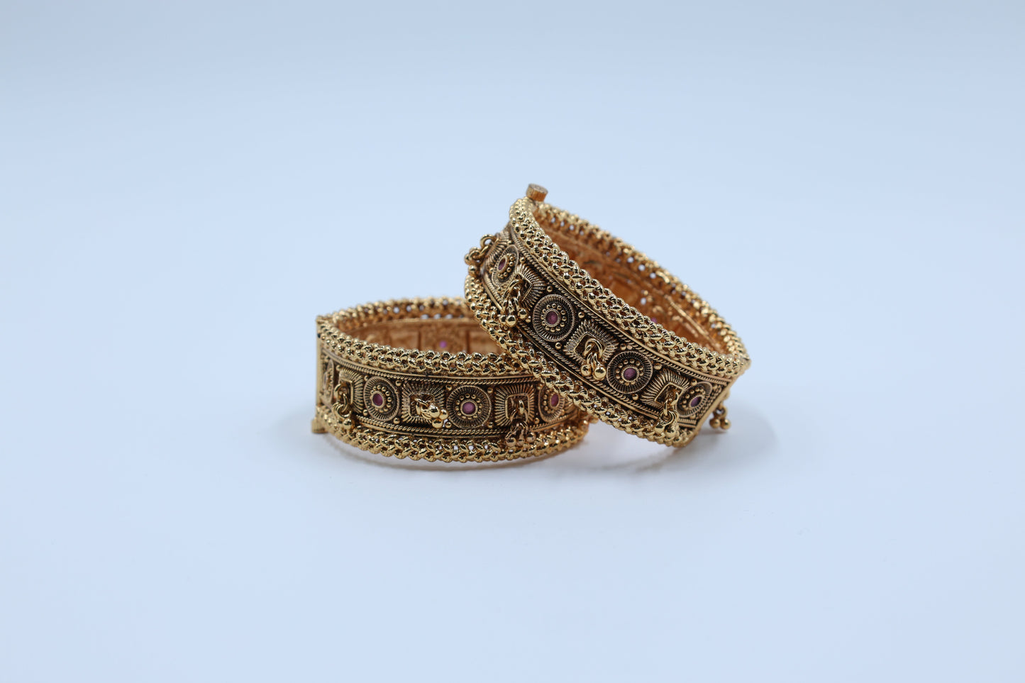 Antique Rajwada Bangles, Set of 2