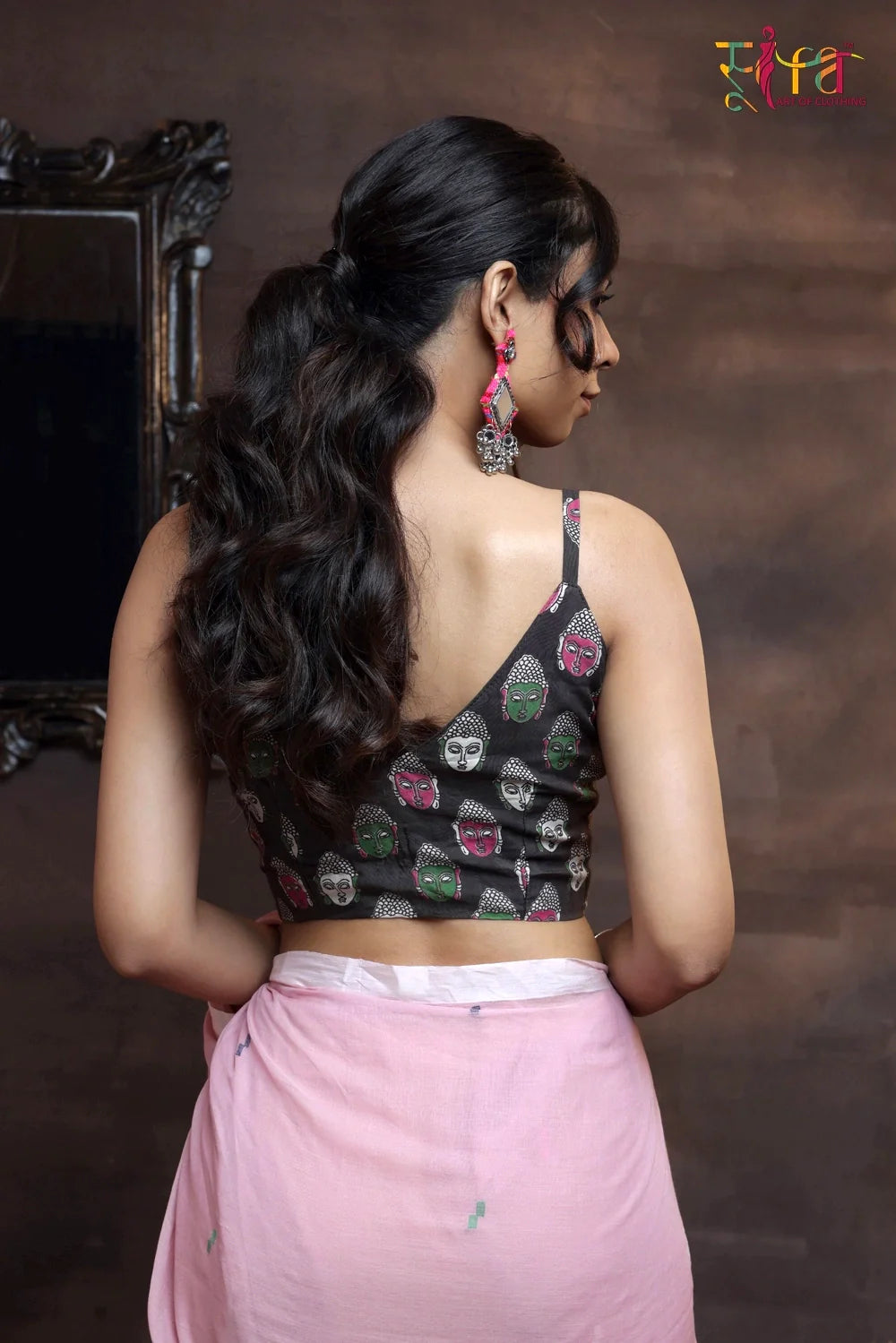 Aadhunik Kalamkari Blouse