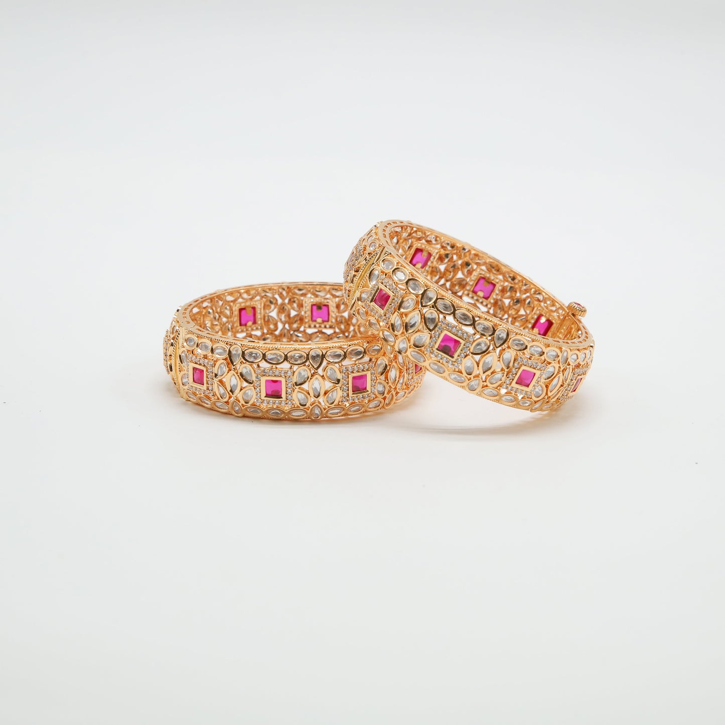 Zevar Club Suchitra Statement Kundan Bangles