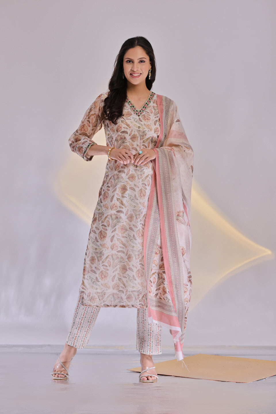 Chanderi Luxe  Patola Suit