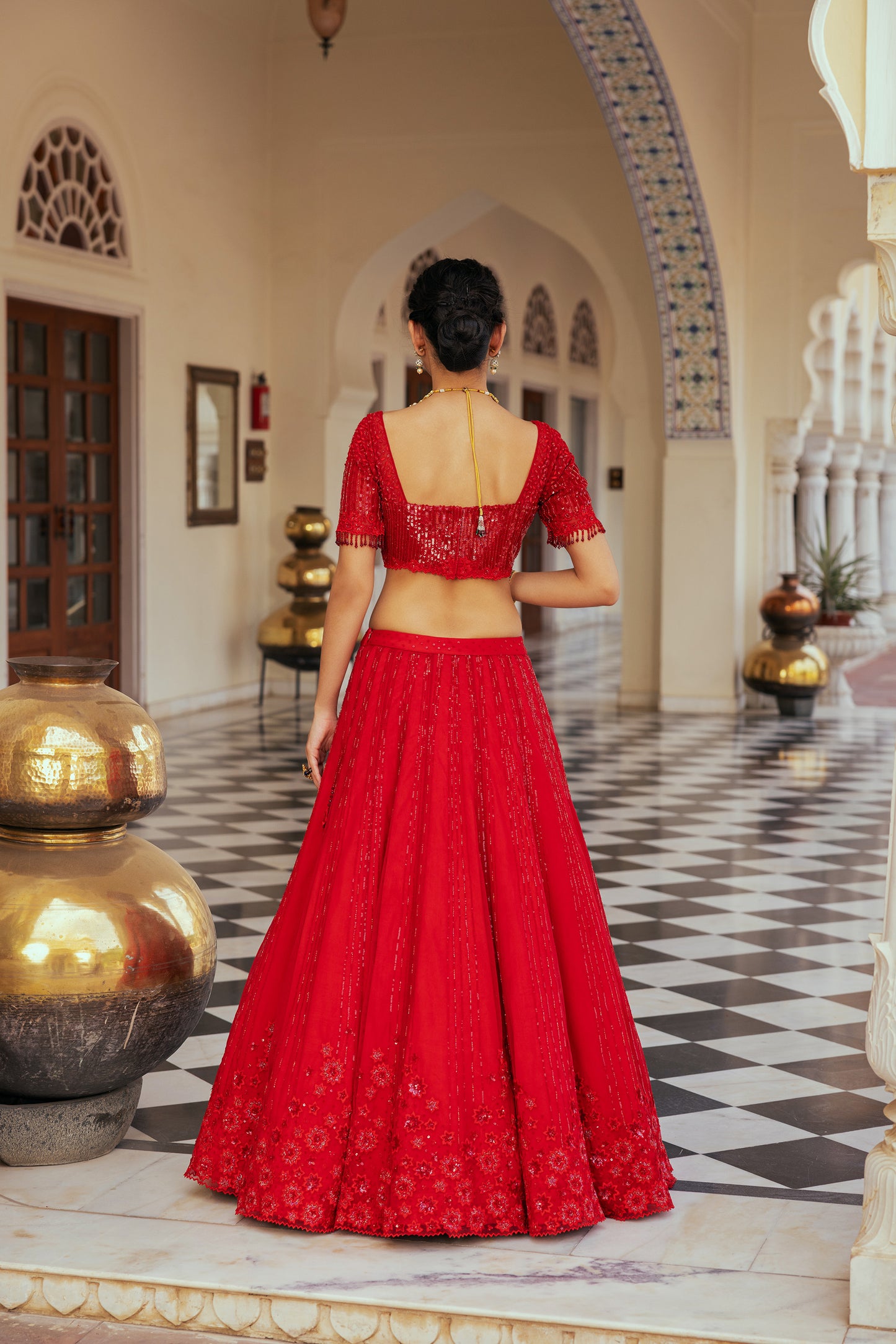 Rose Lehenga Set