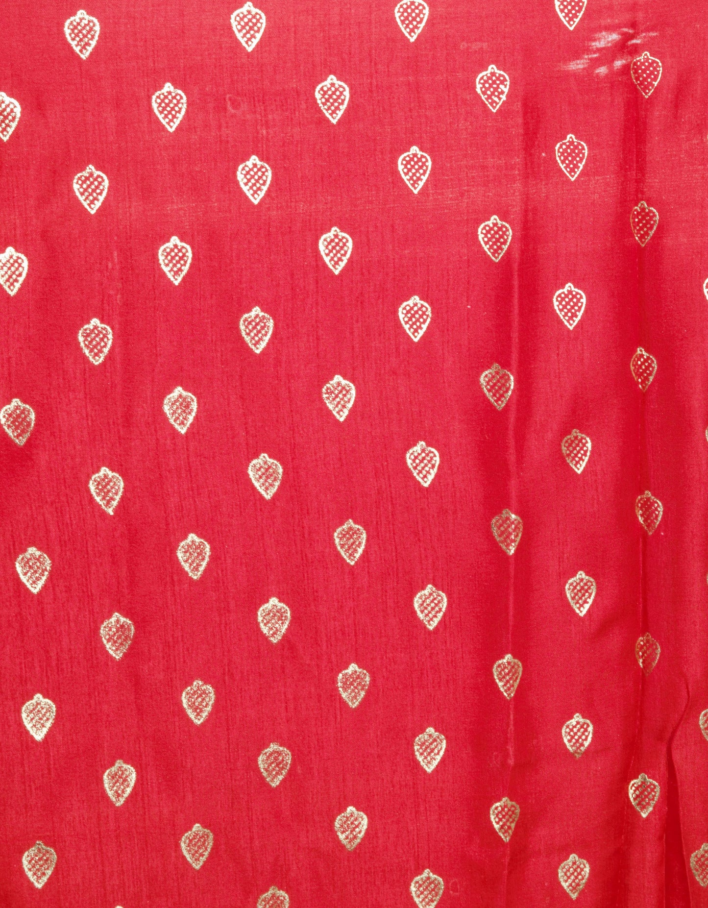 Dori Red Blue Silk Patola Print Saree